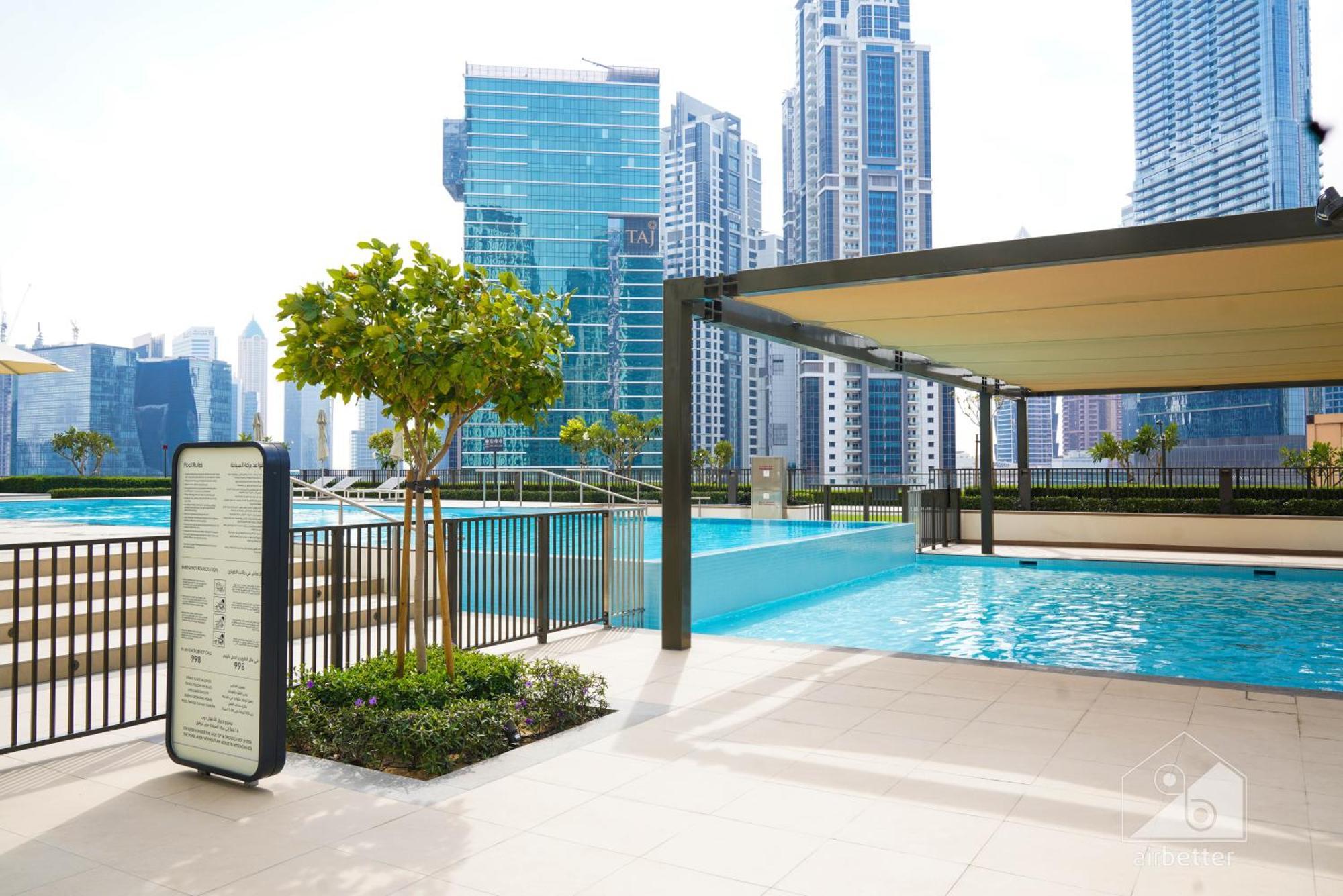 Luxury Burj Crown Downtown Balcony & View *
