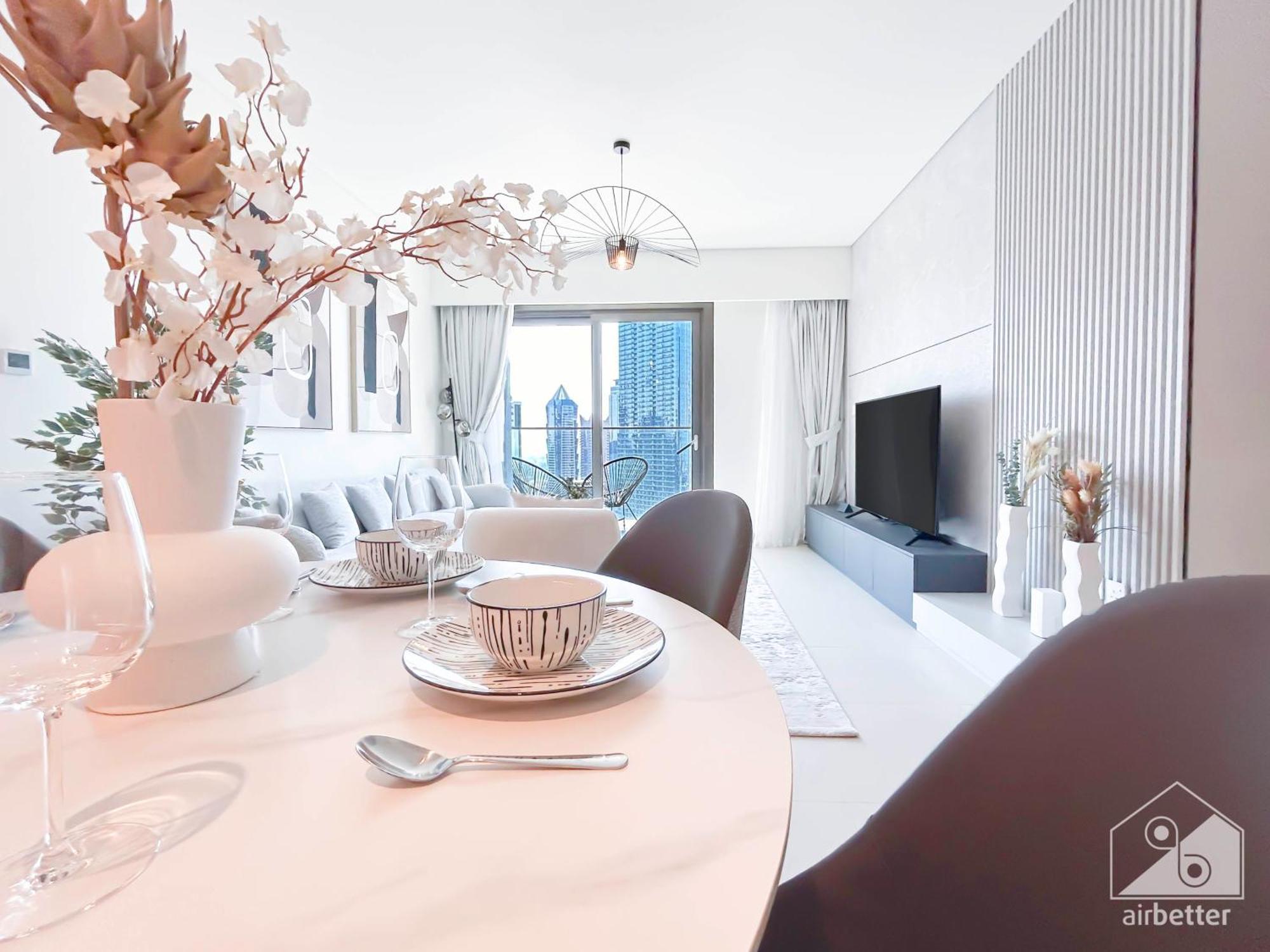 Luxury Burj Crown Downtown Balcony & View *
