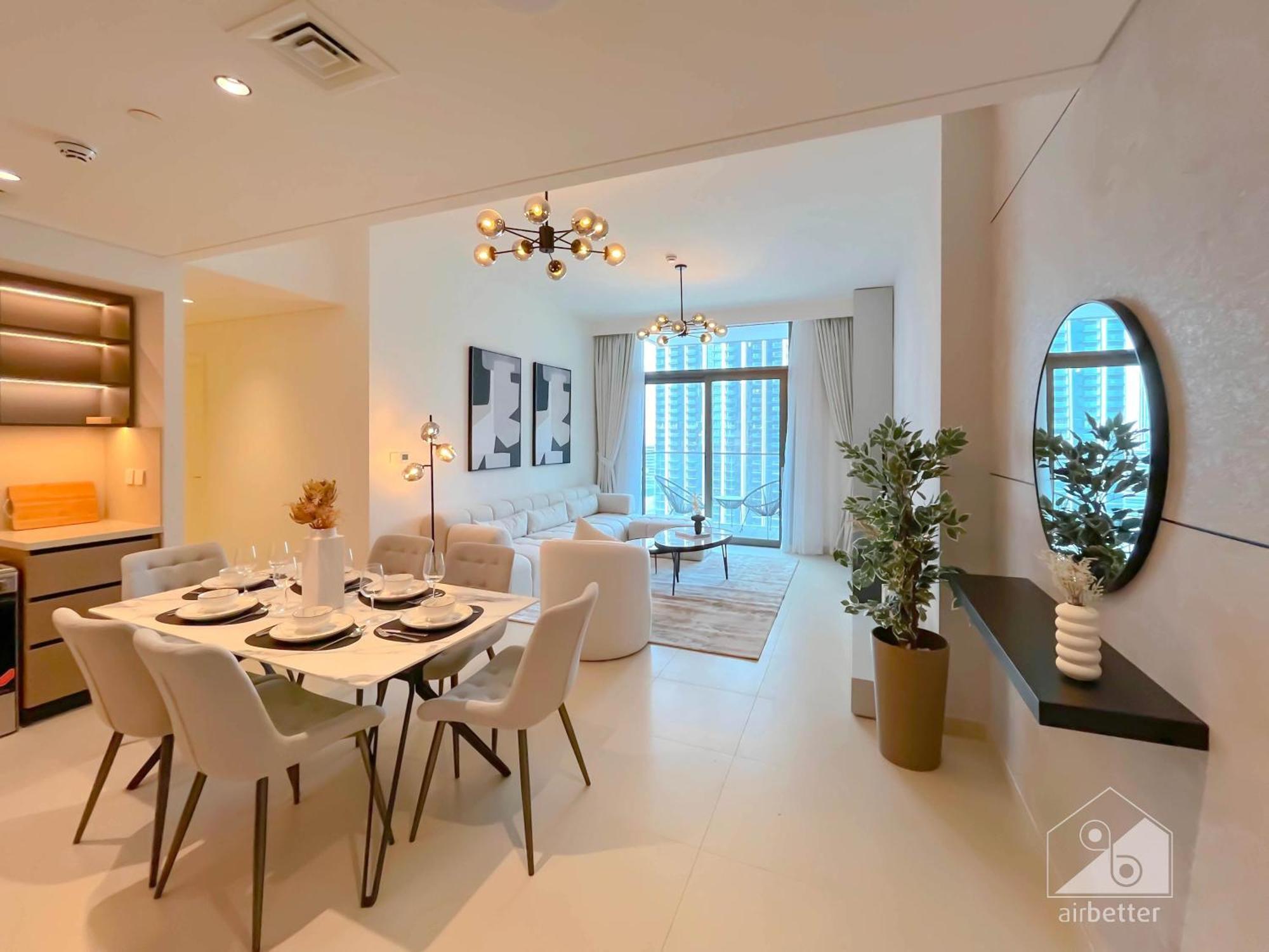 Luxury Burj Crown Downtown Balcony & View Apartment *