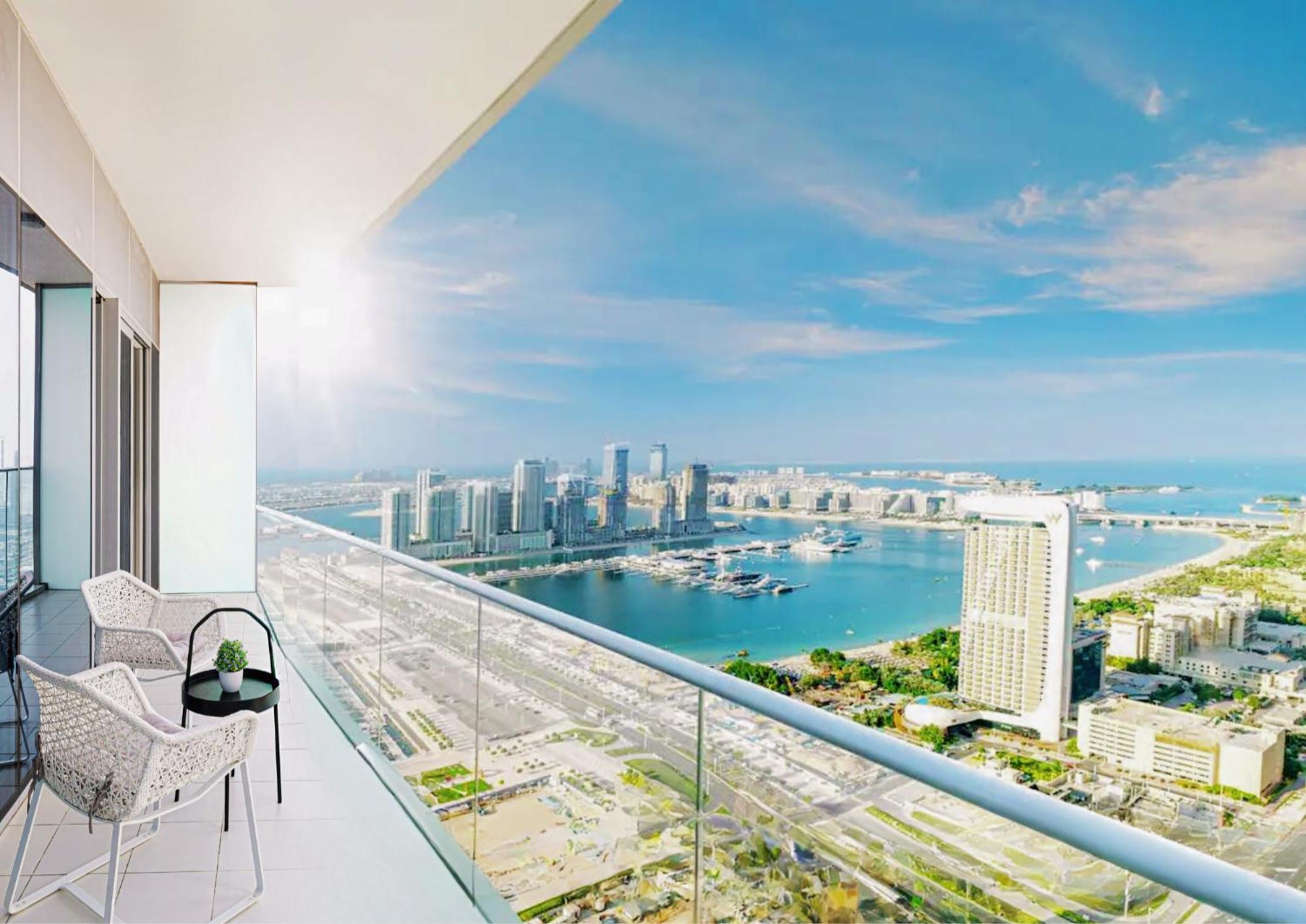 Luxe Sea View High Floor 1 Bedroom In Marina By Maxx Value Homes