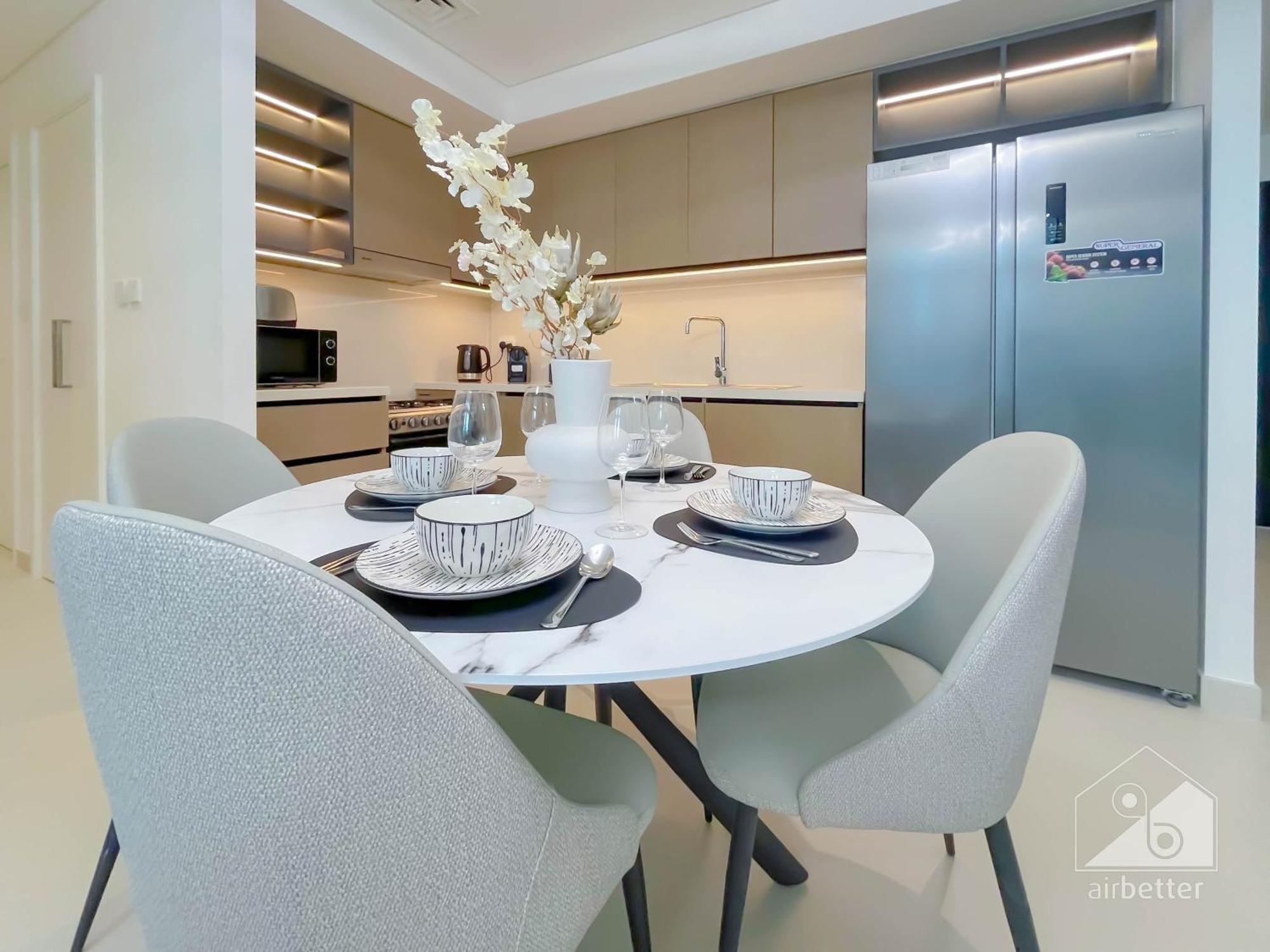 Luxury Burj Crown Downtown Balcony & View Dubai
