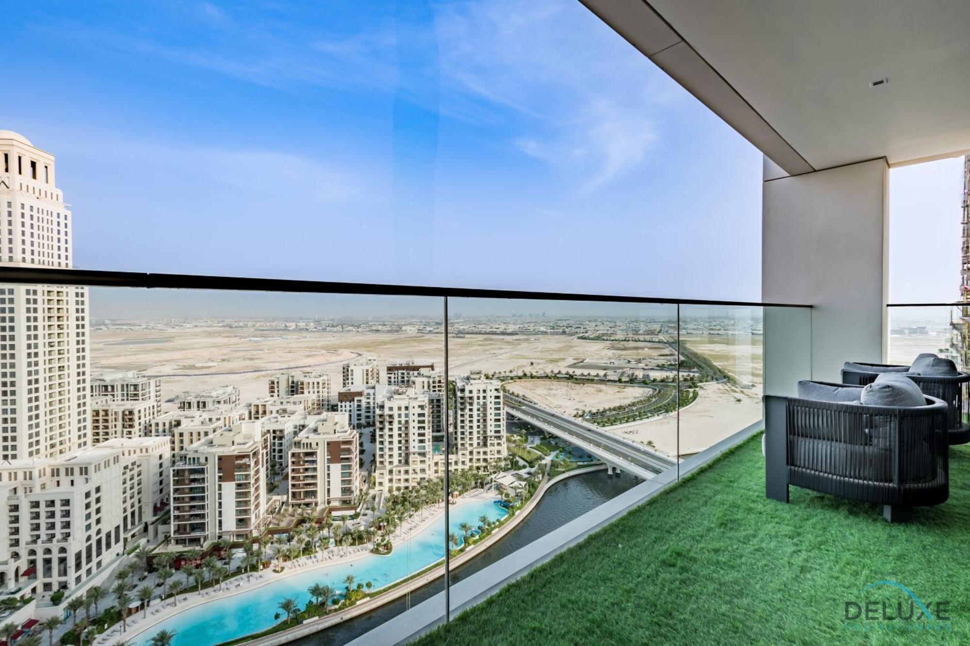 Exquisite 3br With Assistant At Palace Residences Creek Harbour By Deluxe Homes Apartment *