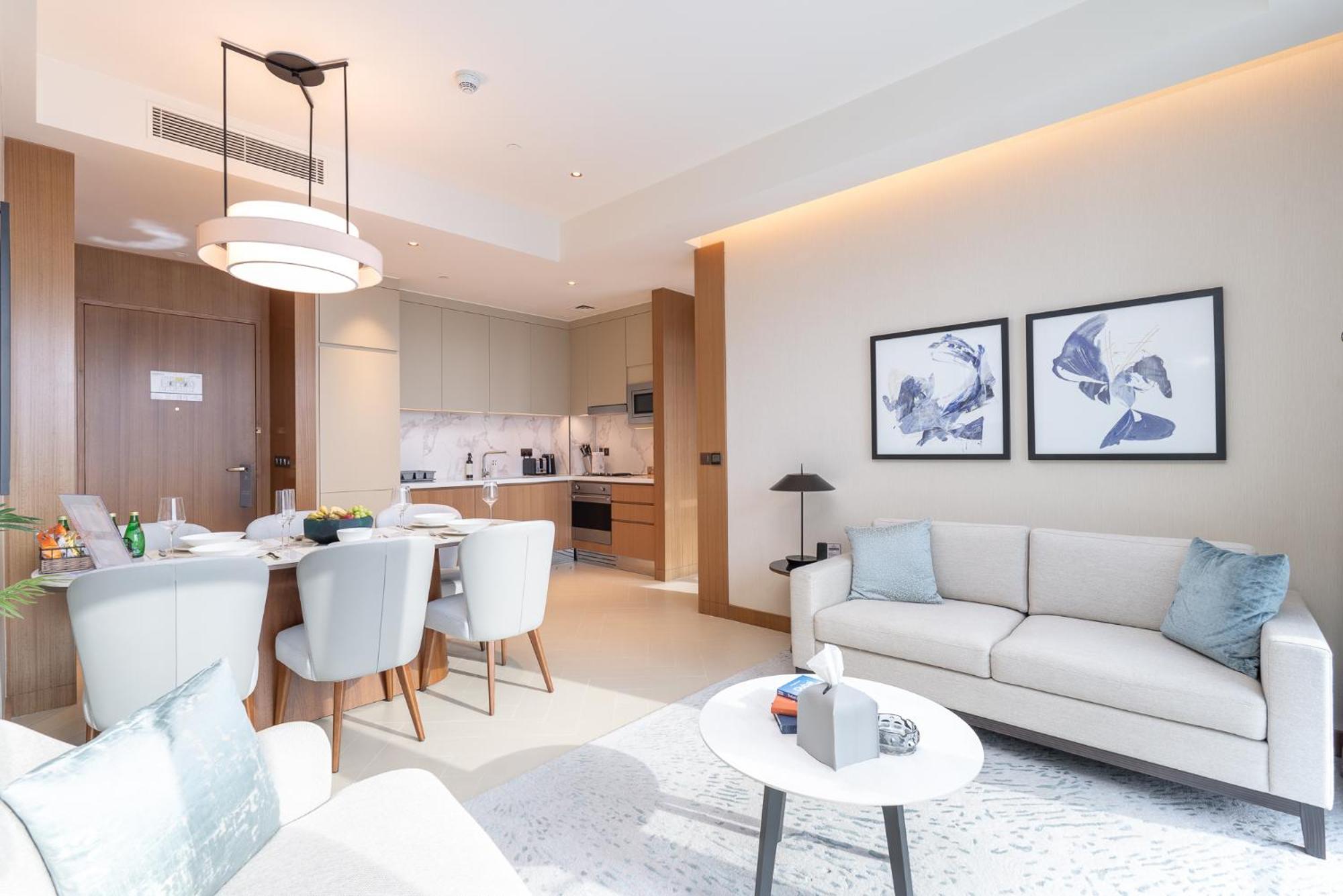 Luxurious In The Address Residences Opera Burj Khalifa Minutes Away From Mall Apartment *