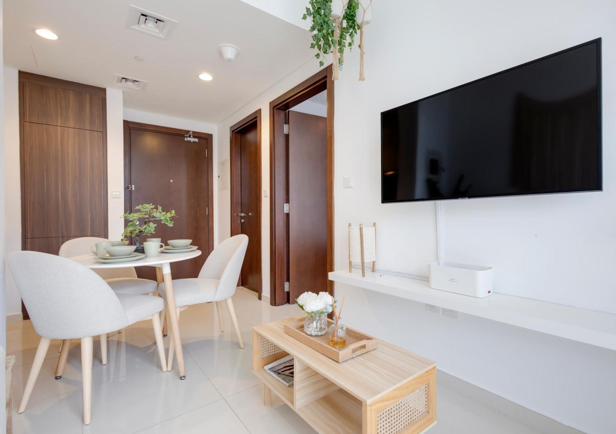 Sophisticated Living 1br With Burj Khalifa View Apartment Dubai