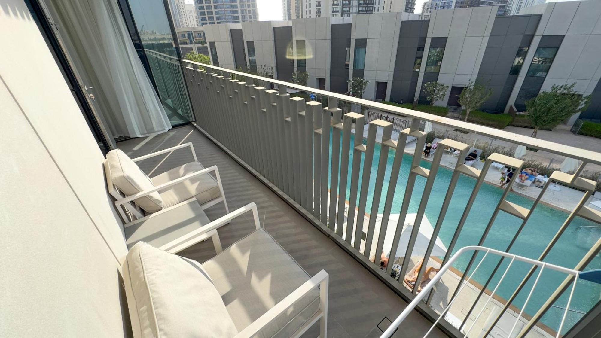 Apartment Luxury 2 Bedroom Poolside Haven In Creek Harbour Dubai