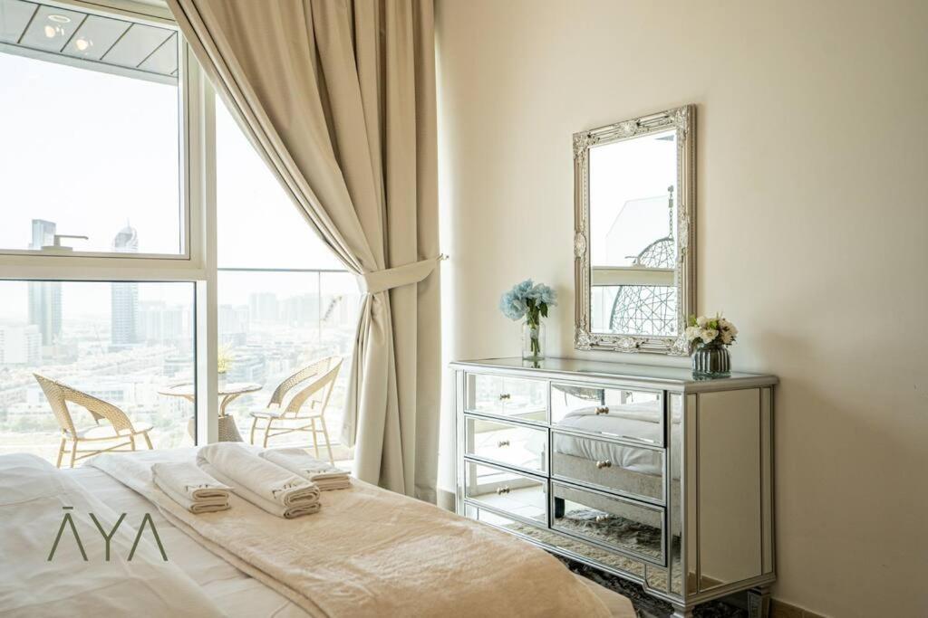 Elegant 1br Retreat With Rooftop Pool In Jvc Apartment