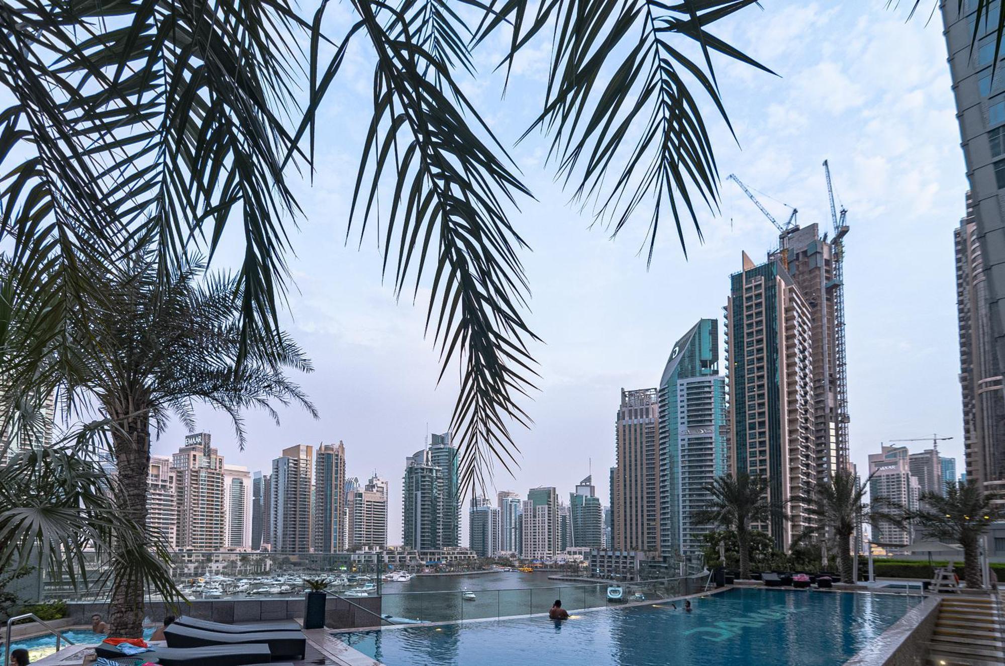Oskena Vacation Homes- Beautiful High Floor Two Bedroom In Marina Dubai