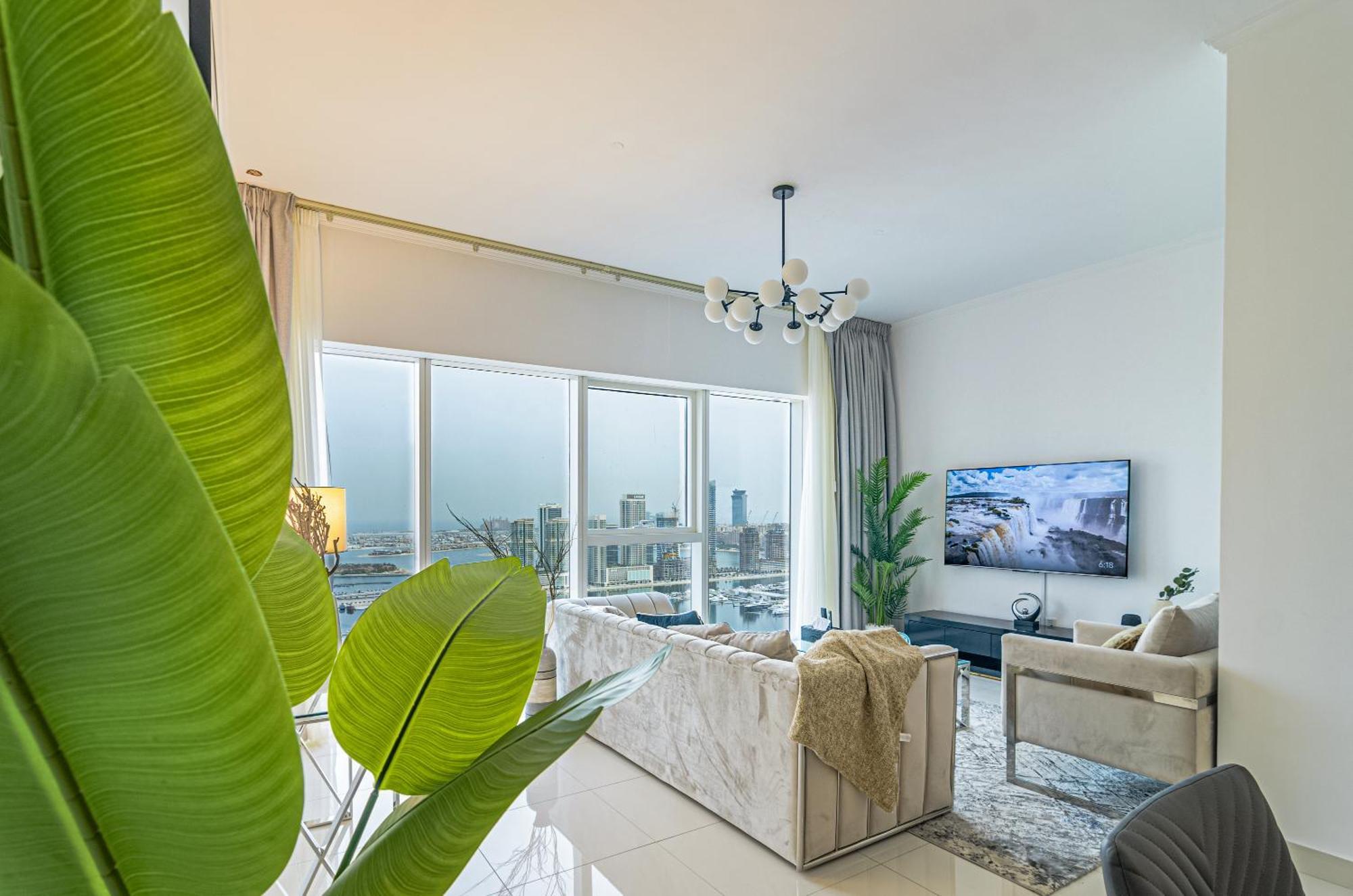 Apartment Oskena Vacation Homes- Beautiful High Floor Two Bedroom In Marina Dubai