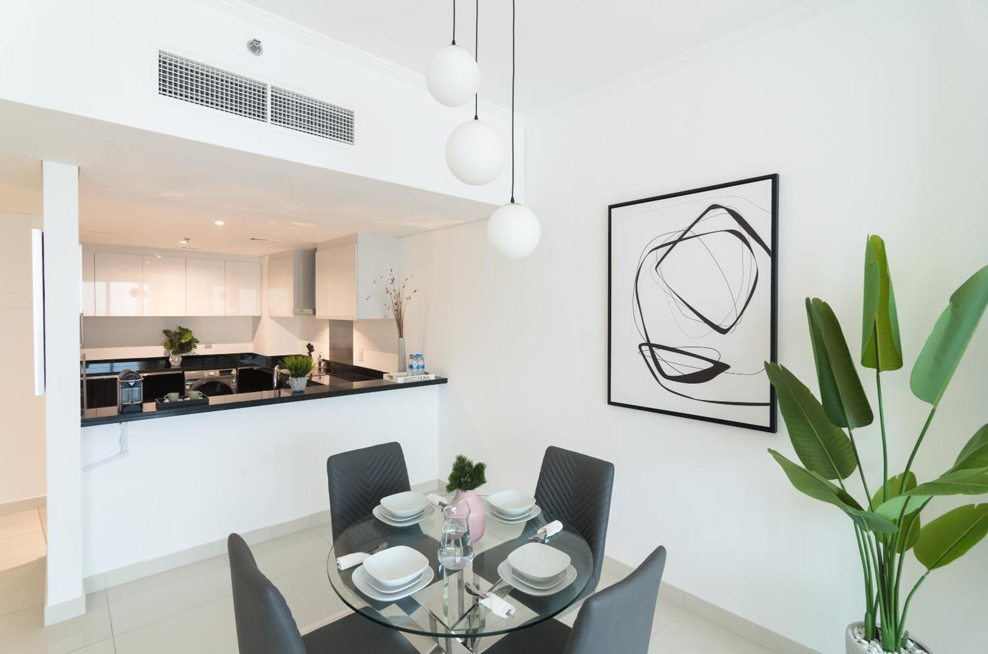 Oskena Vacation Homes- Beautiful High Floor Two Bedroom In Marina Apartment *