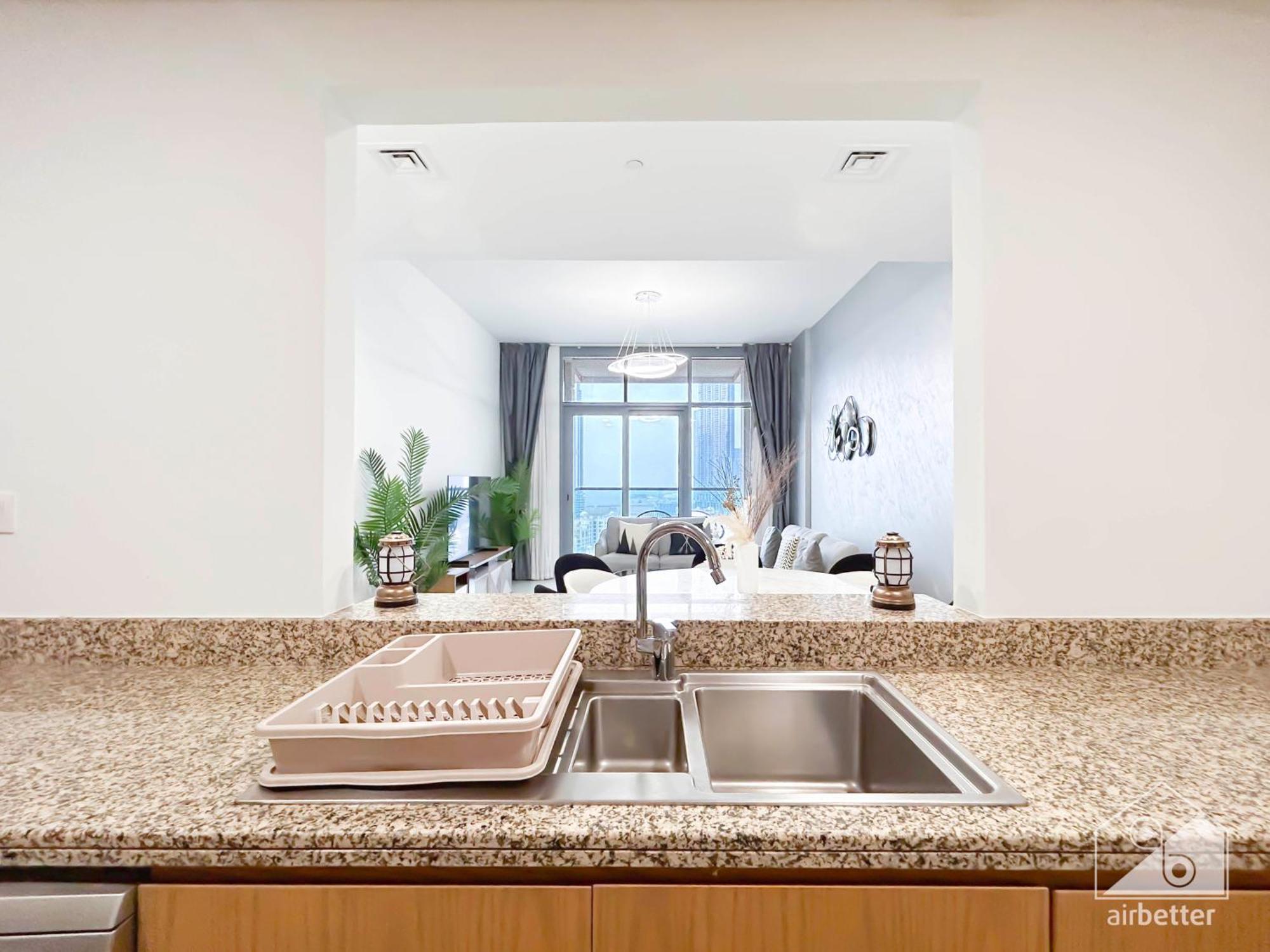 Gorgeous 2br In Bellevue Downtown With Burj View * Dubai