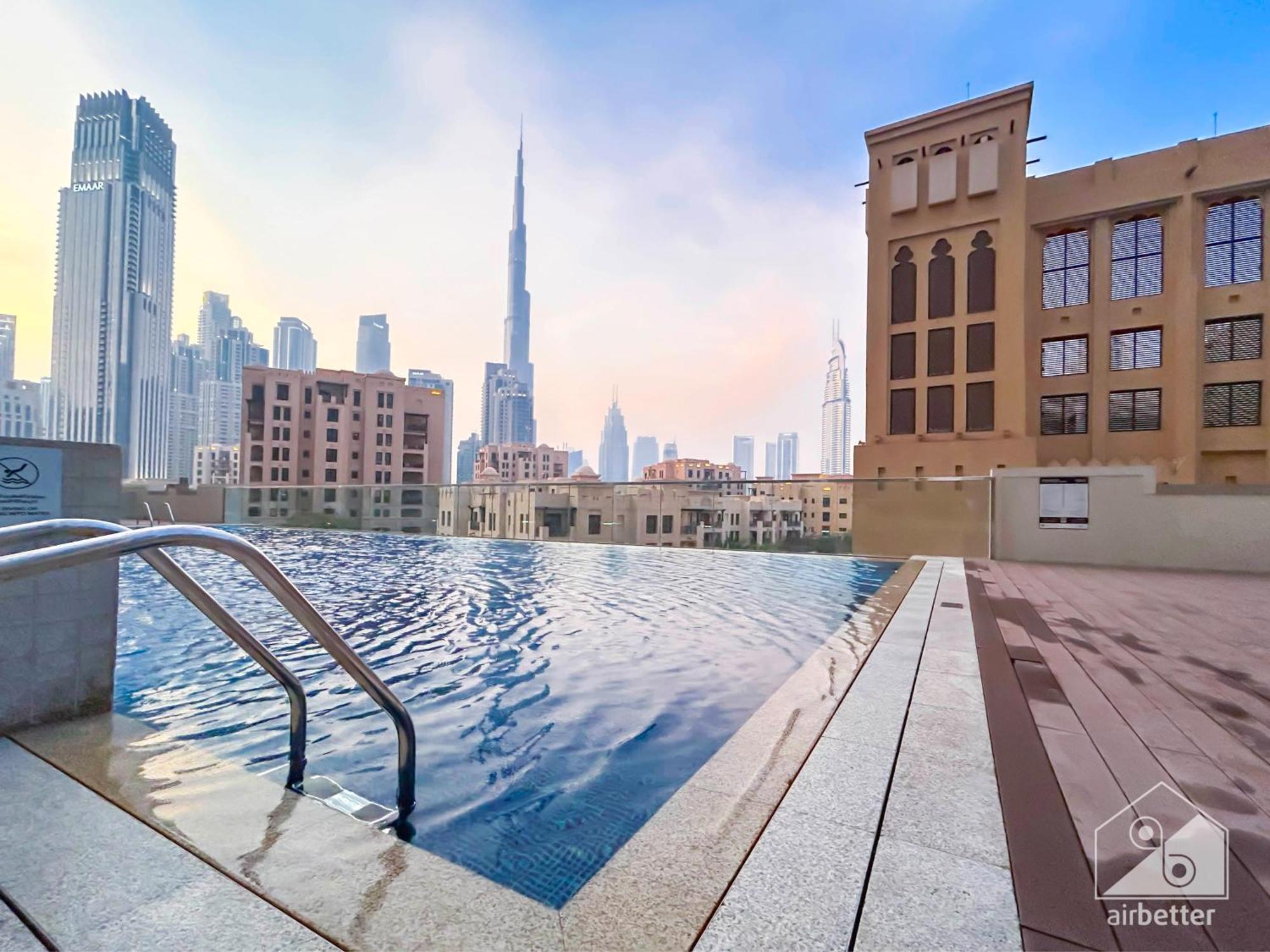 Gorgeous 2br In Bellevue Downtown With Burj View Apartment Dubai