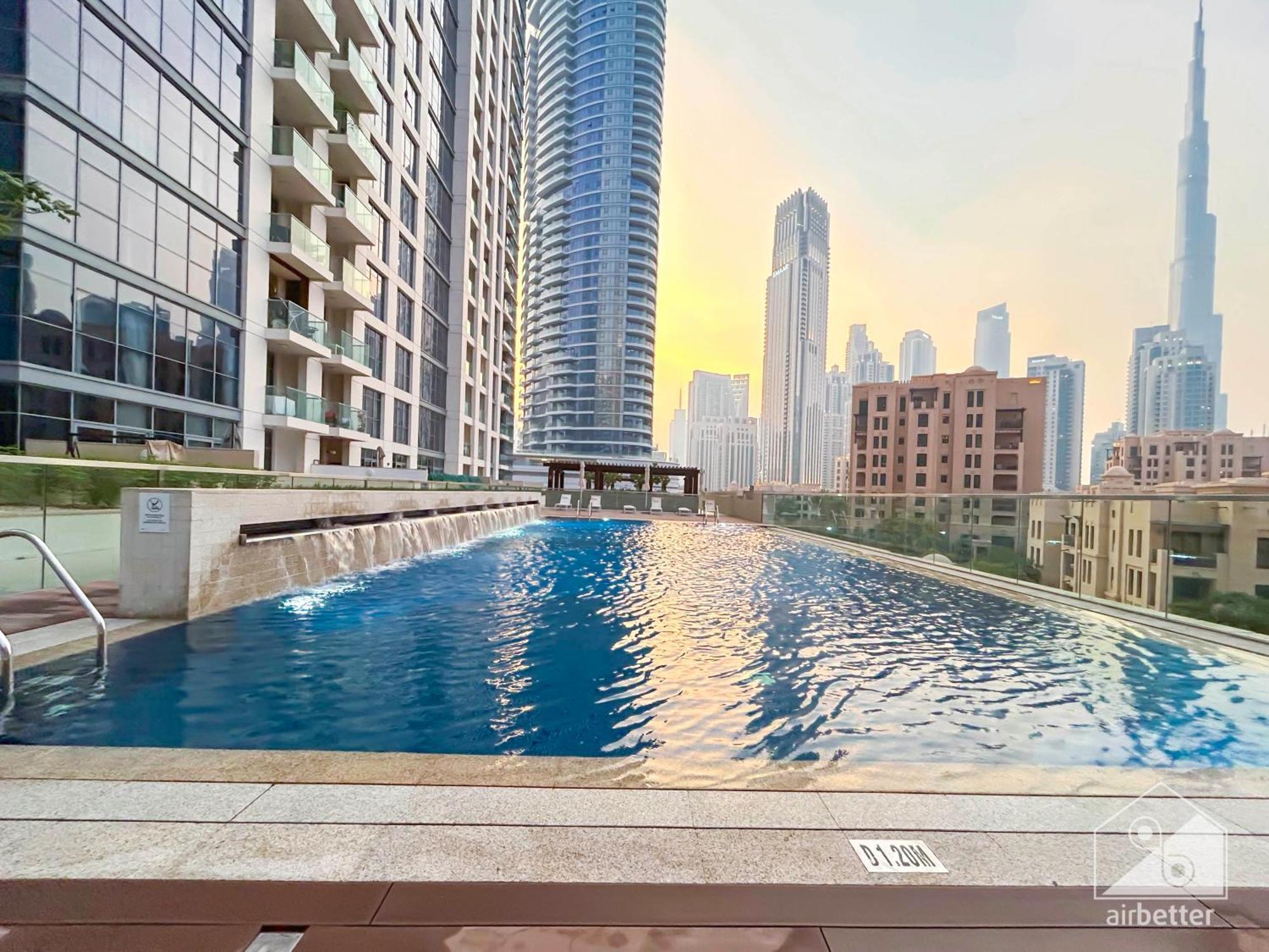 Apartment Gorgeous 2br In Bellevue Downtown With Burj View Dubai