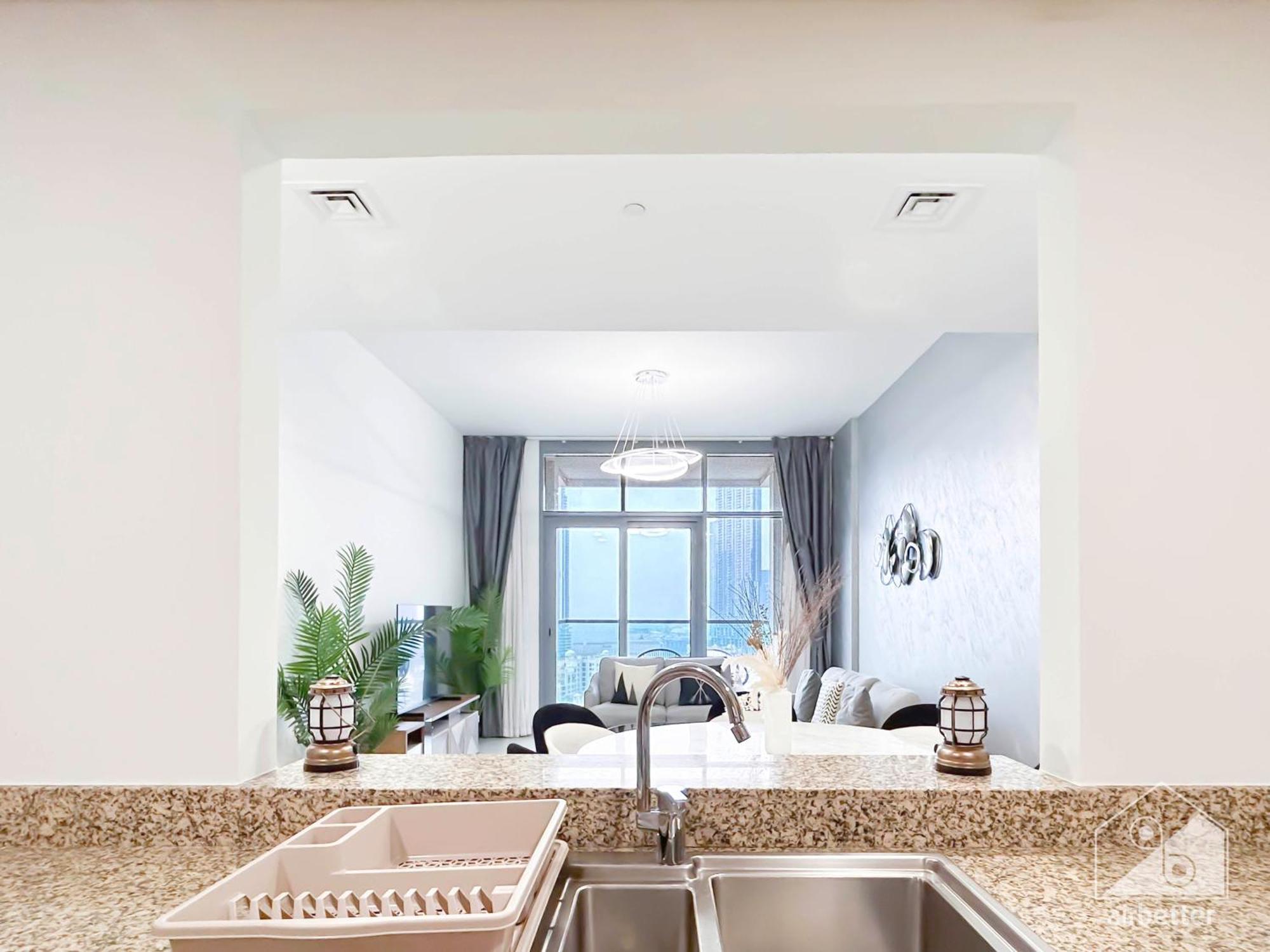 Gorgeous 2br In Bellevue Downtown With Burj View Apartment *