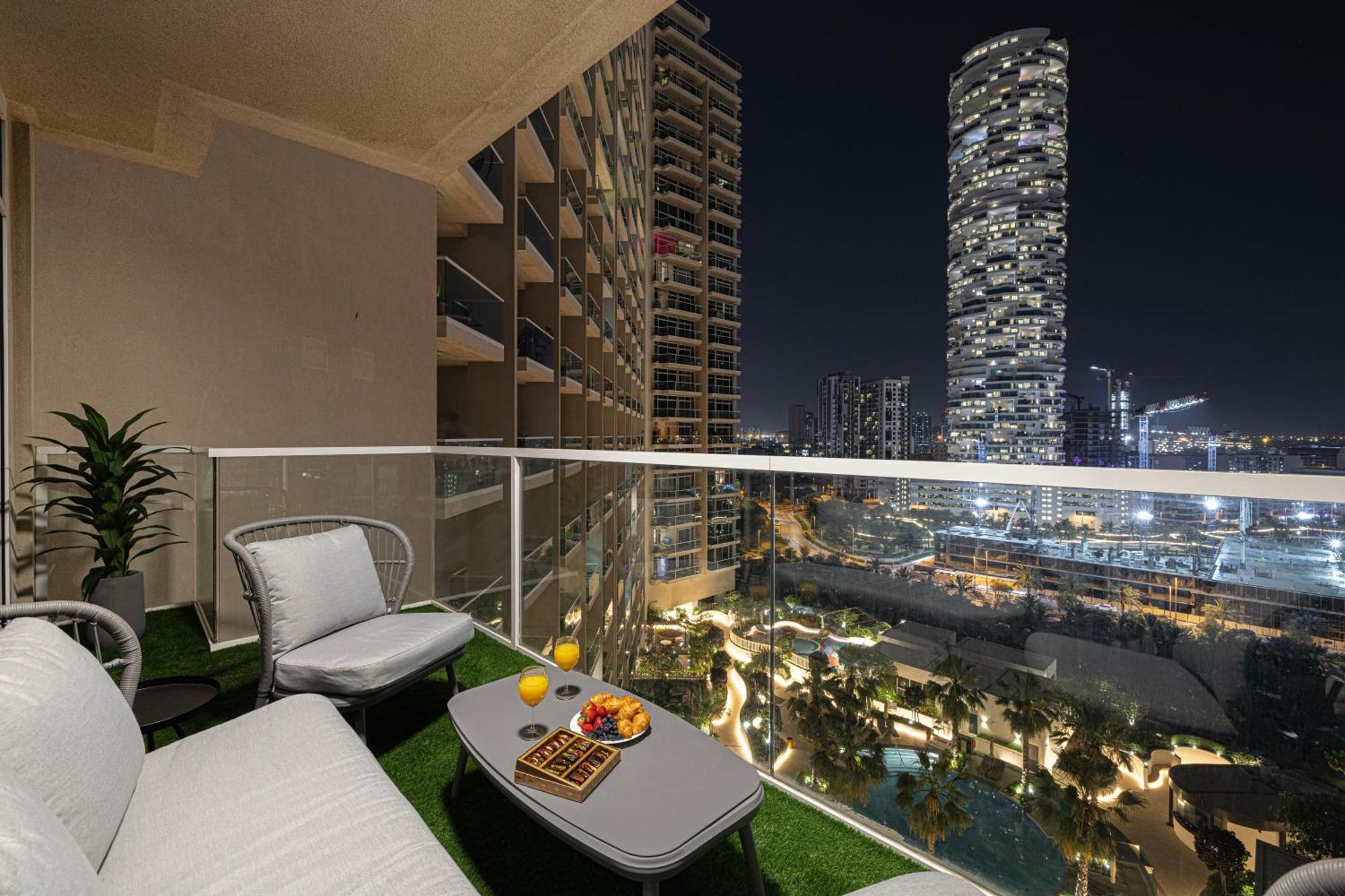 Apartment Smartstay At Zaya Hameni - Modern Luxury - Unique In Jvc Dubai