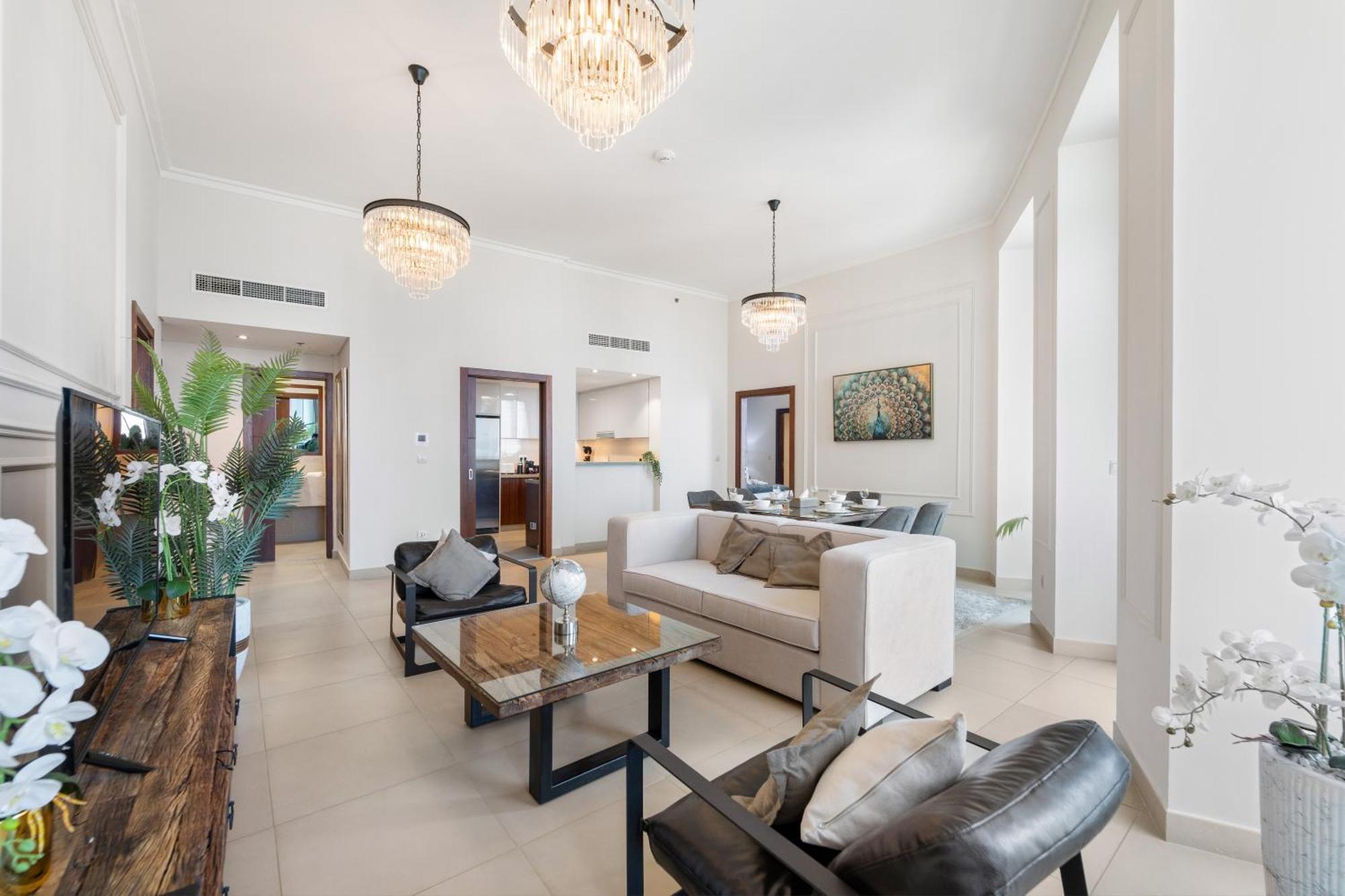 Apartment First Class 2br With Full Skyline & Sea View Dubai
