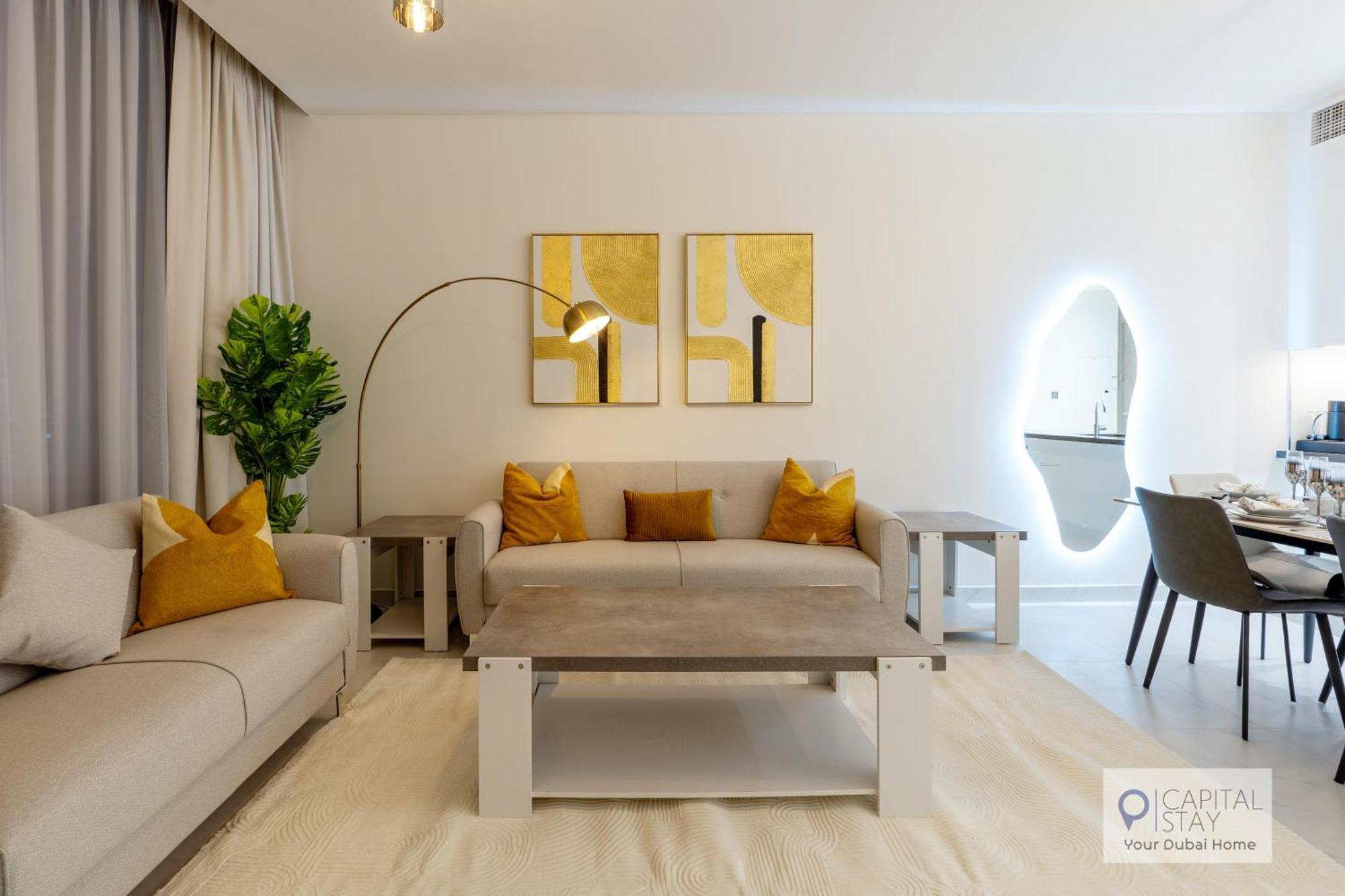 Apartment 2 Bed In District One - Lagoon Views Dubai