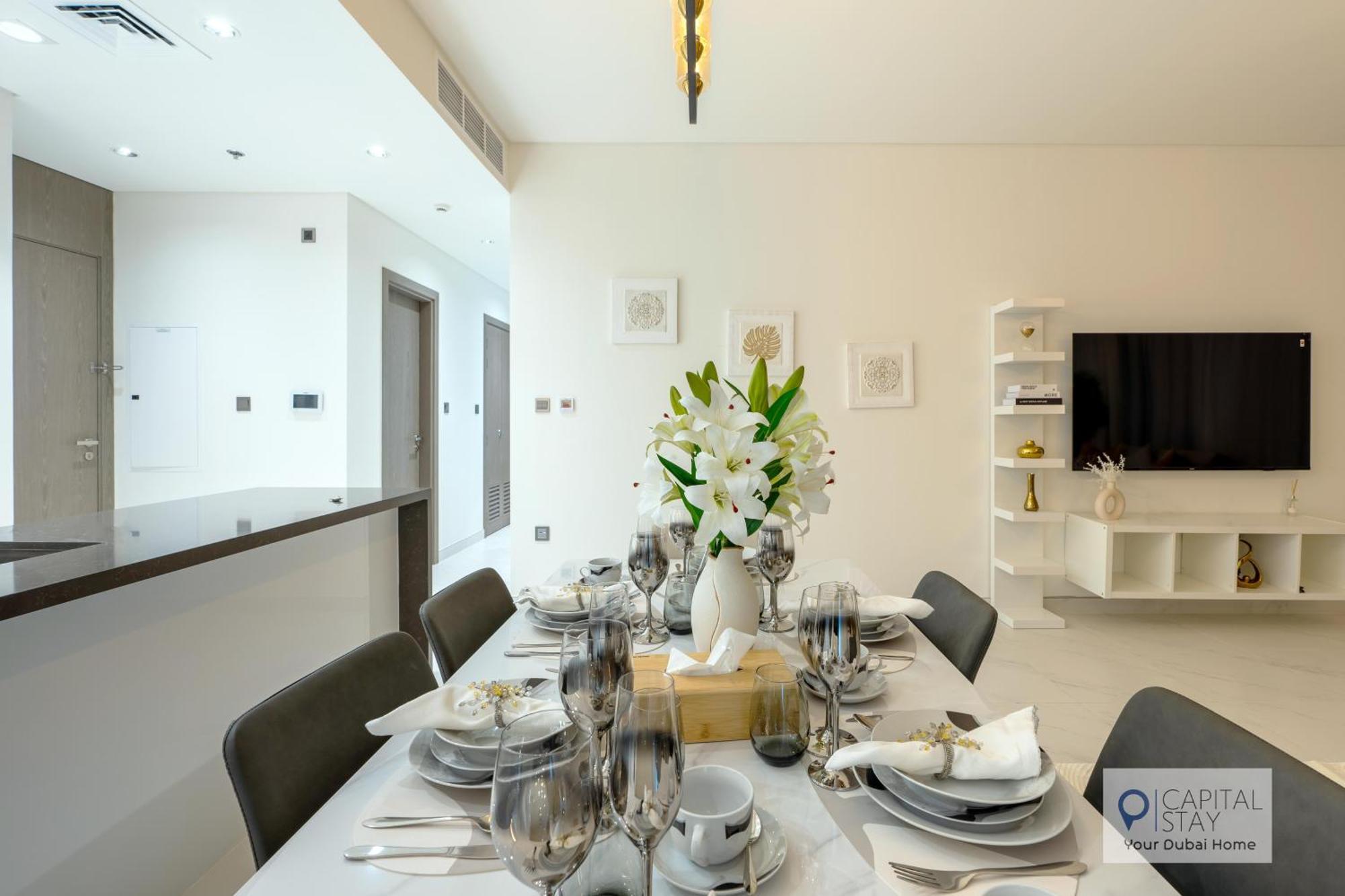 Apartment 2 Bed In District One - Lagoon Views Dubai
