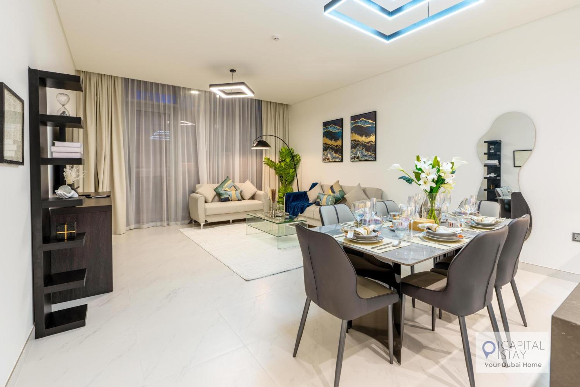 Apartment 2 Bed In District One - Lagoon Views Dubai