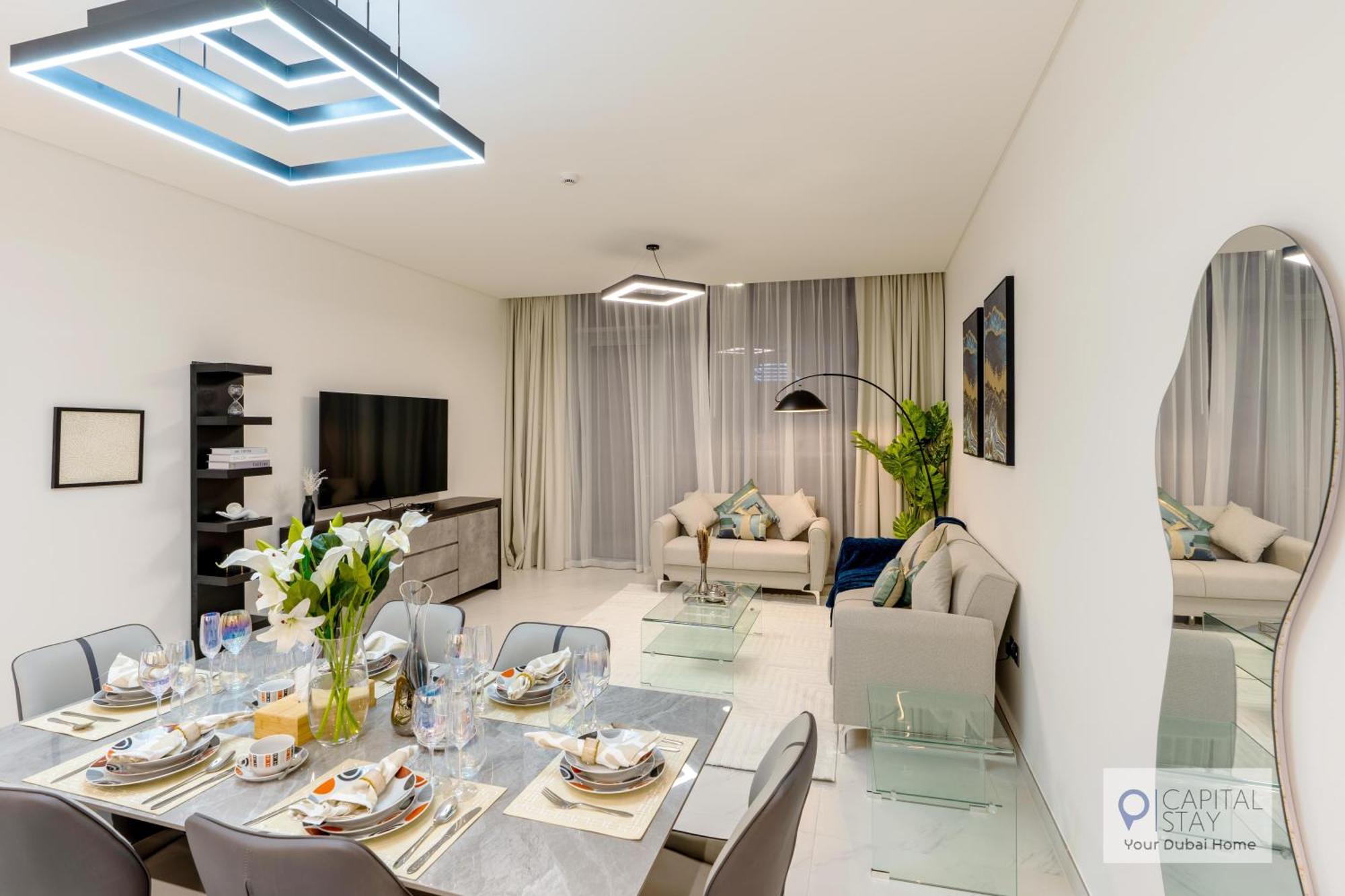 2 Bed In District One - Lagoon Views * Dubai
