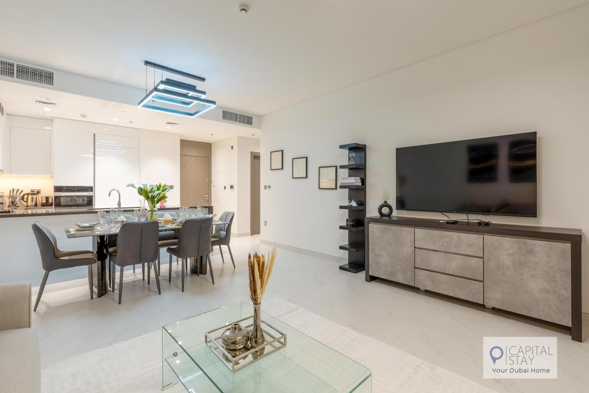 Apartment 2 Bed In District One - Lagoon Views Dubai