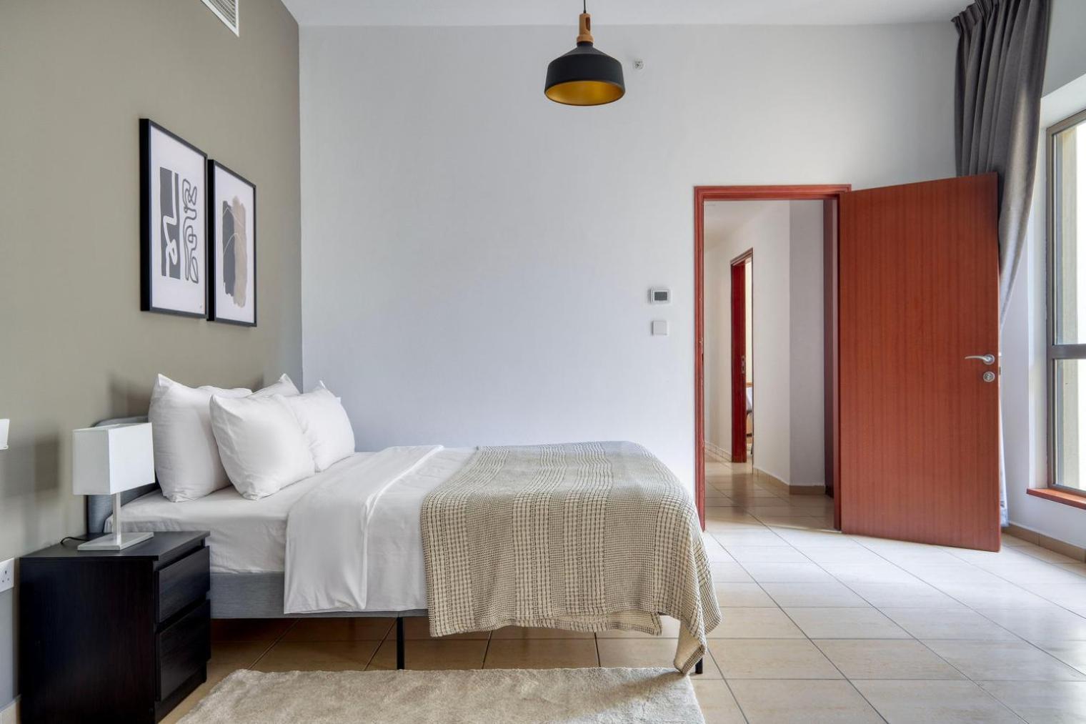 Blueground Jbr Marina View Pool Fitness Dxb-1482 Apartment