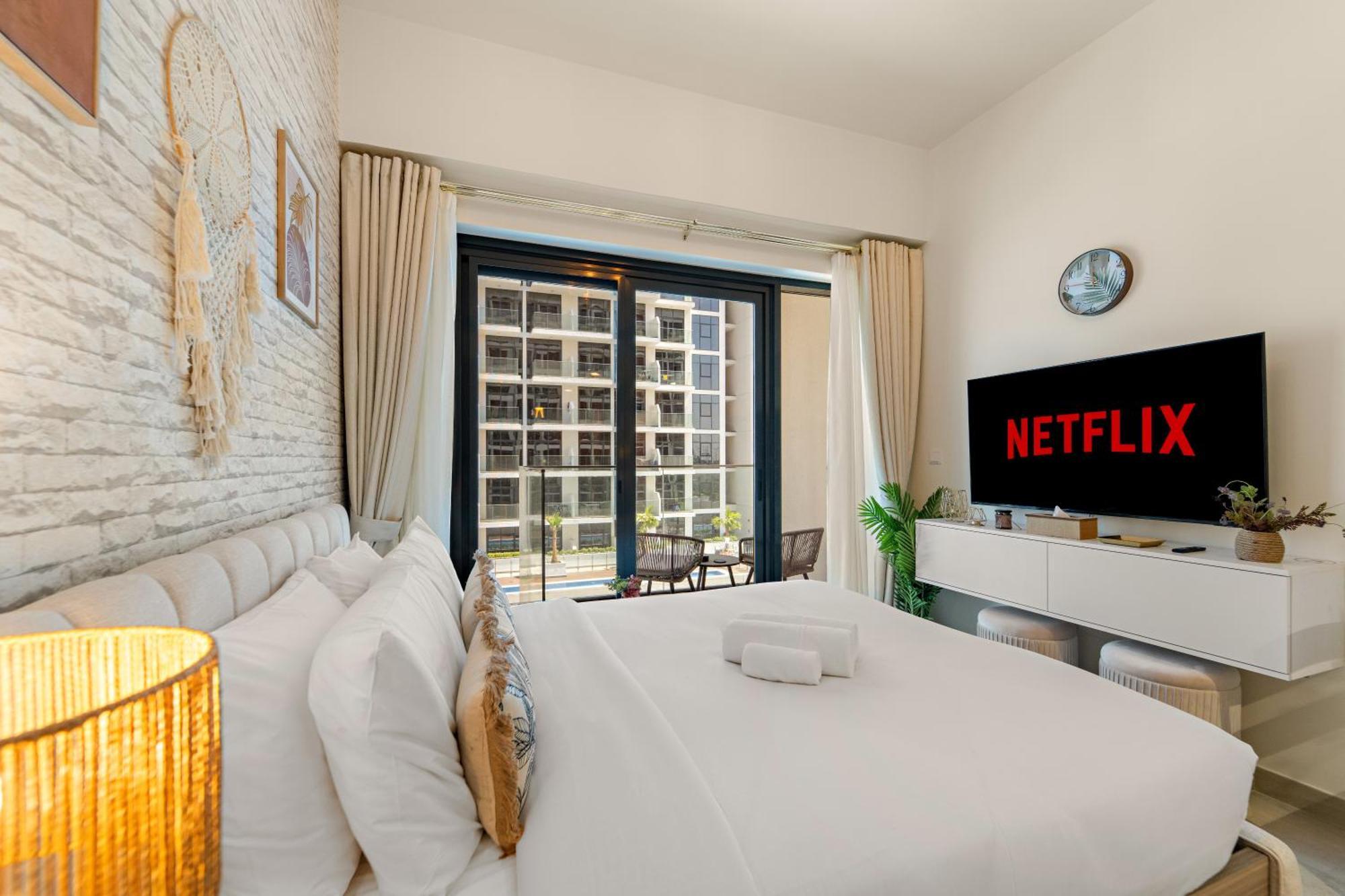 Apartment With Pool, Gym, Bbq Area And Playground Dubai