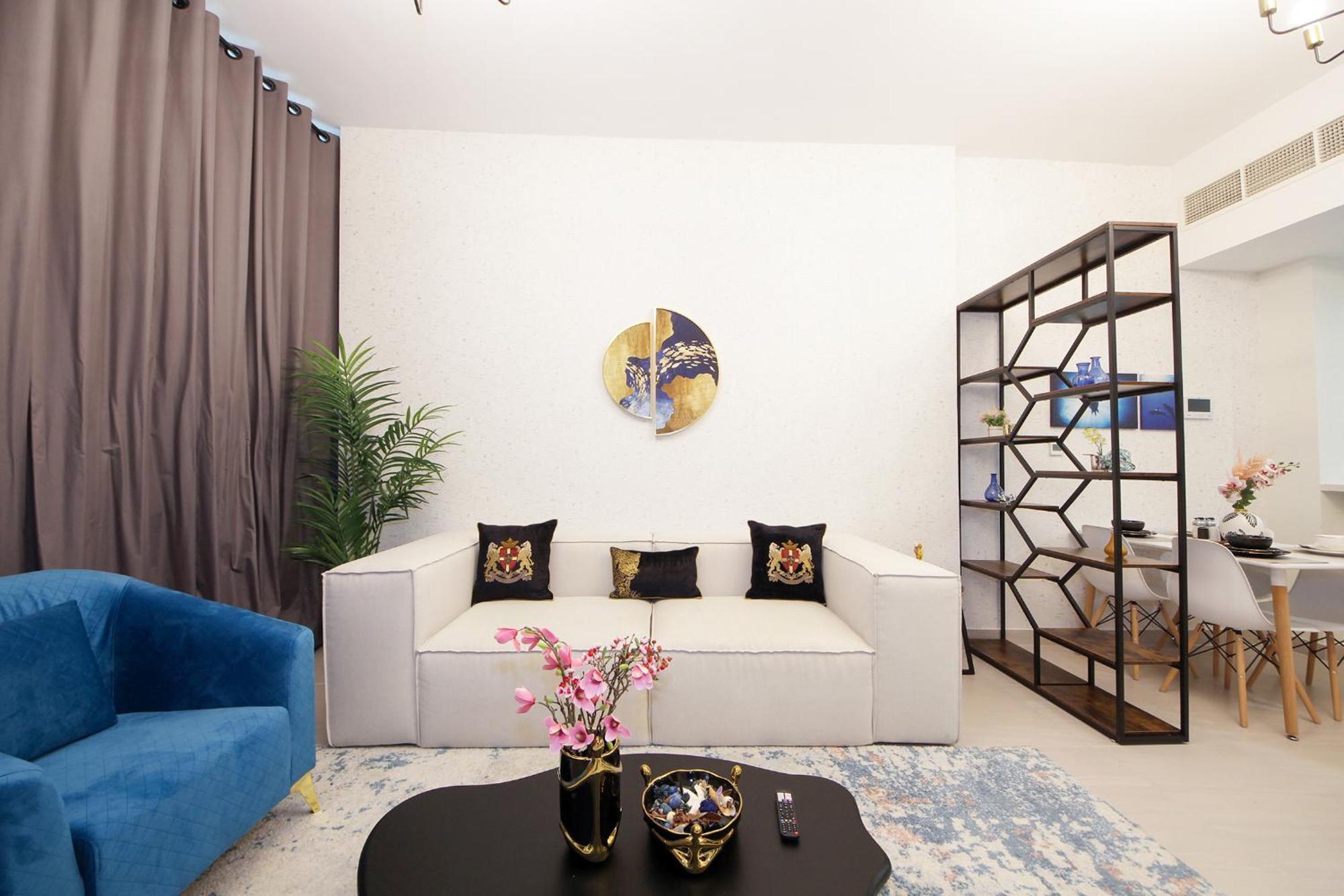 Apartment Modern 1 Bhk With Lovely Interiors - Park Gate Residences A