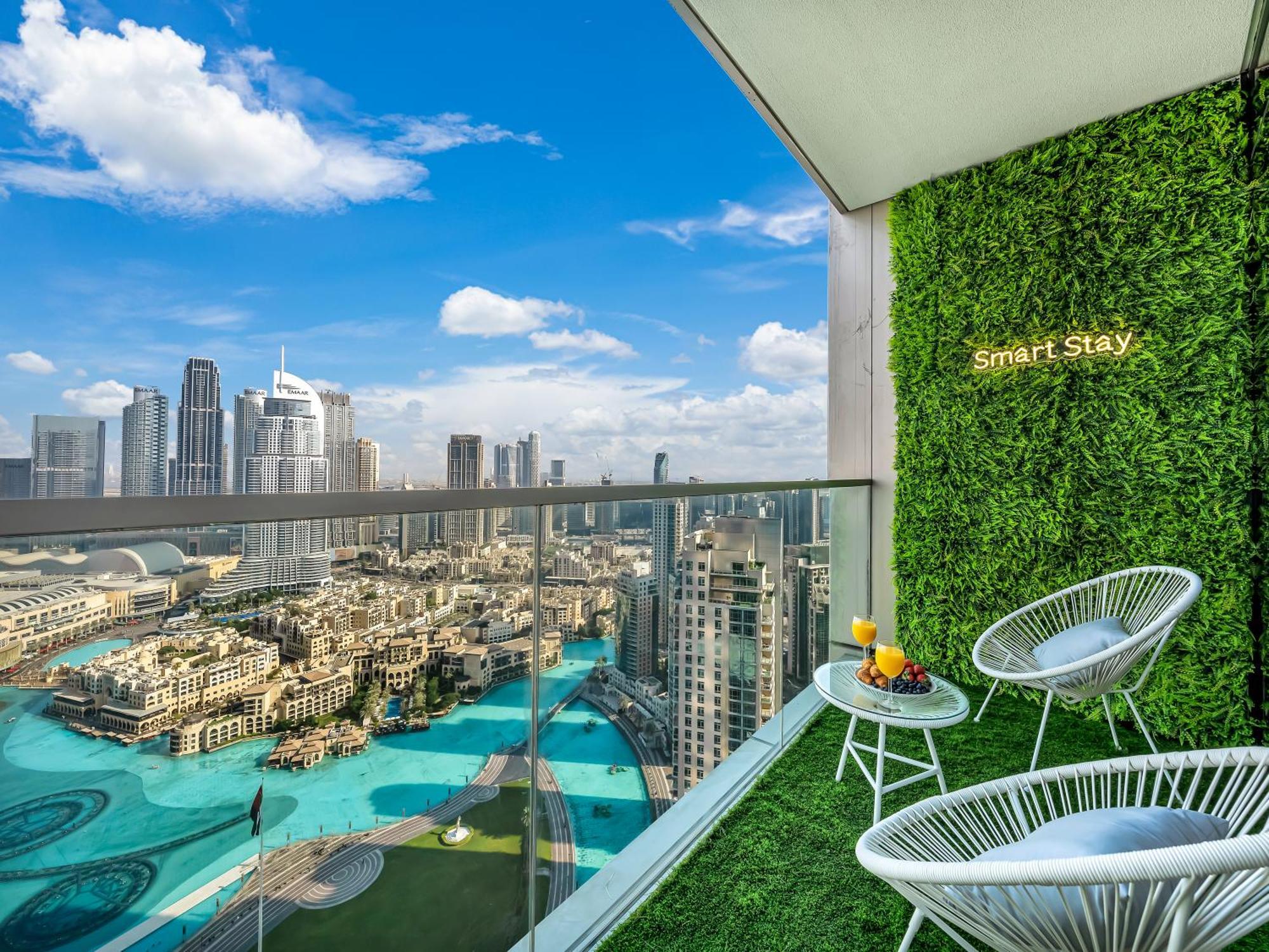 Apartment Smartstay At Grande Signature - Burj Khalifa View - 5 Min Mall - Downtown - Brand New Luxury Dubai