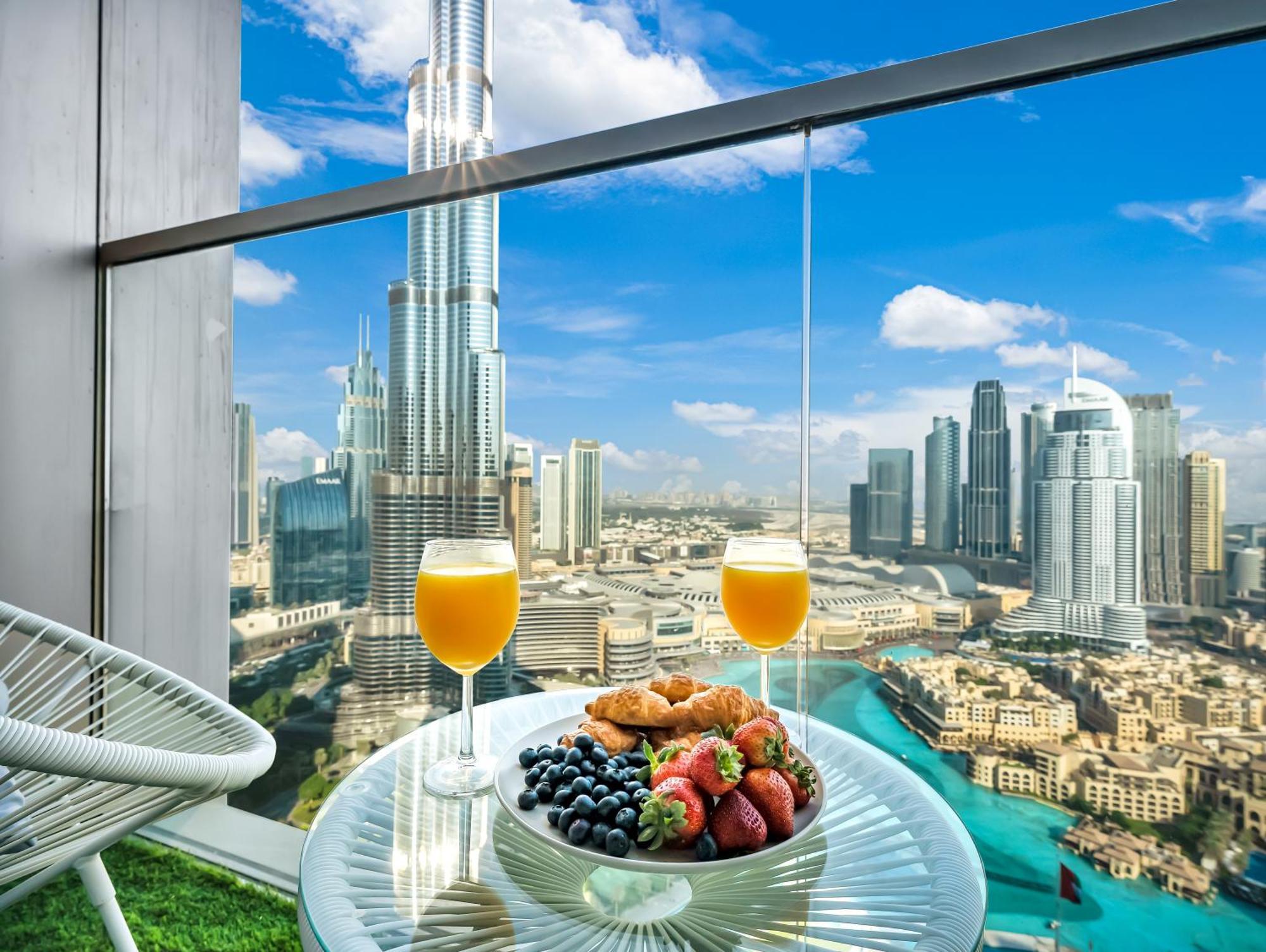Smartstay At Grande Signature - Burj Khalifa View - 5 Min Mall - Downtown - Brand New Luxury * Dubai