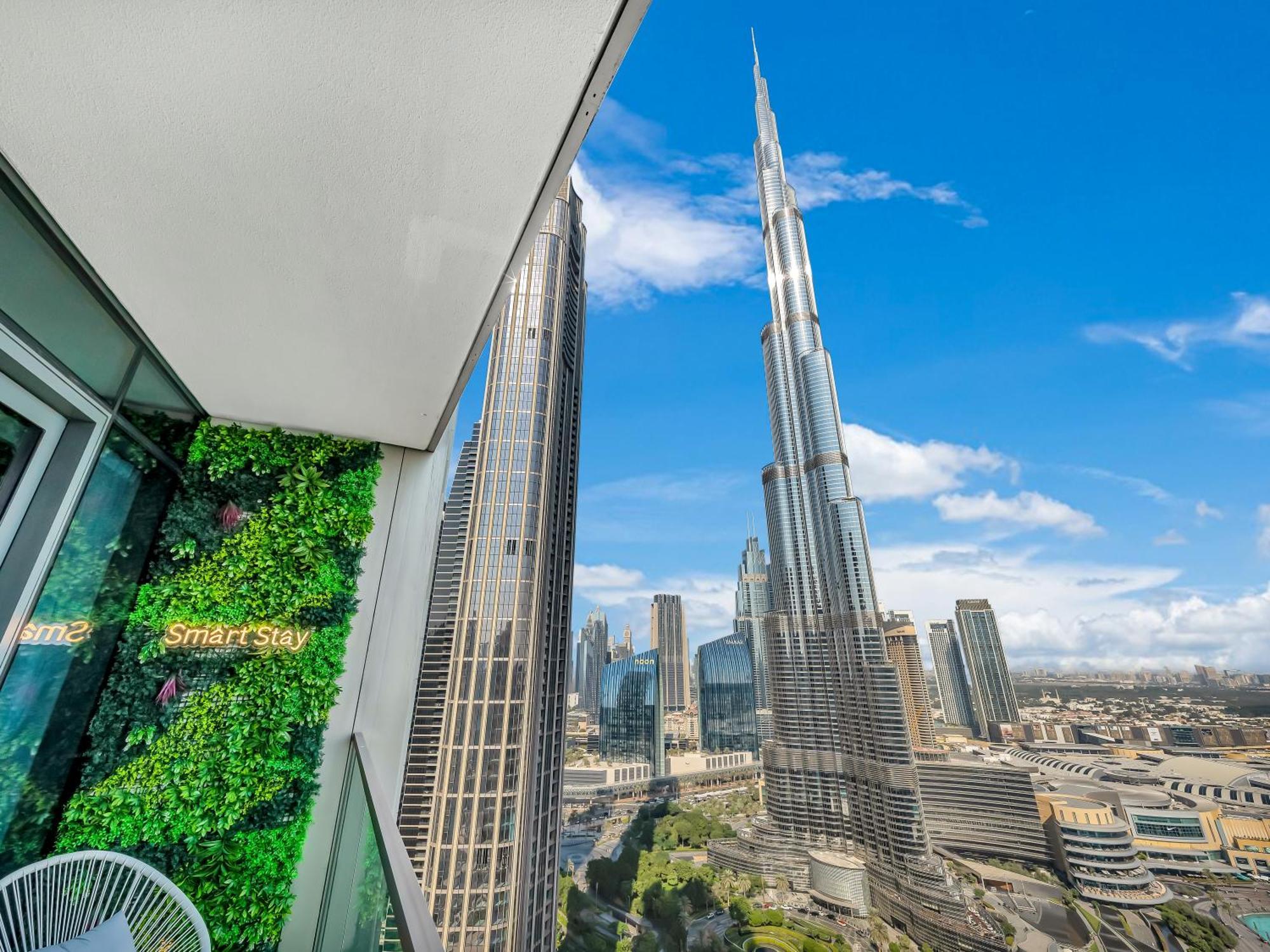 Apartment Smartstay At Grande Signature - Burj Khalifa View - 5 Min Mall - Downtown - Brand New Luxury