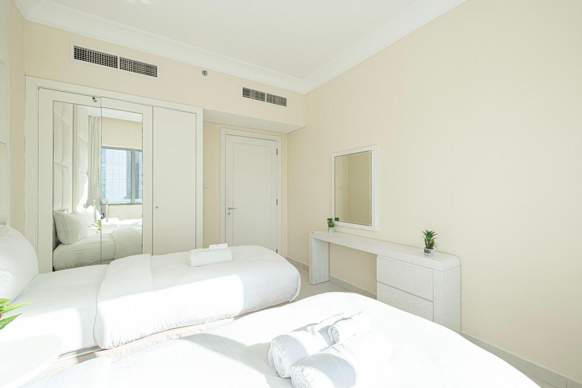 3 Bedrooms In Damac Maison Mall Street! Burj Khalifa View! 2 Minute Walk To Mall! Apartment *