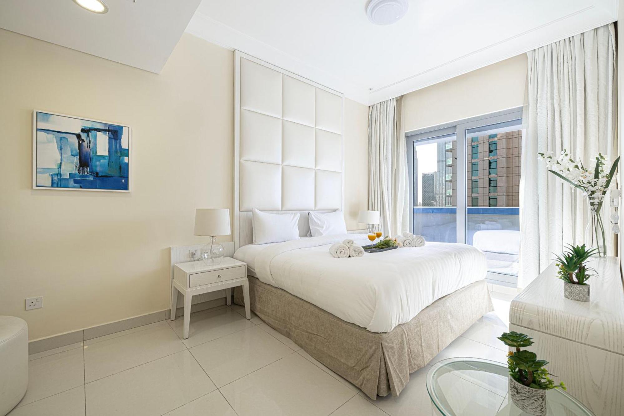 3 Bedrooms In Damac Maison Mall Street! Burj Khalifa View! 2 Minute Walk To Mall! Apartment *
