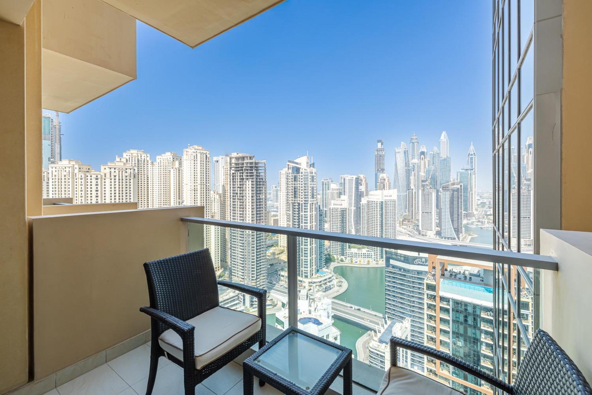 Marina View With Direct Access To Marina Mall *