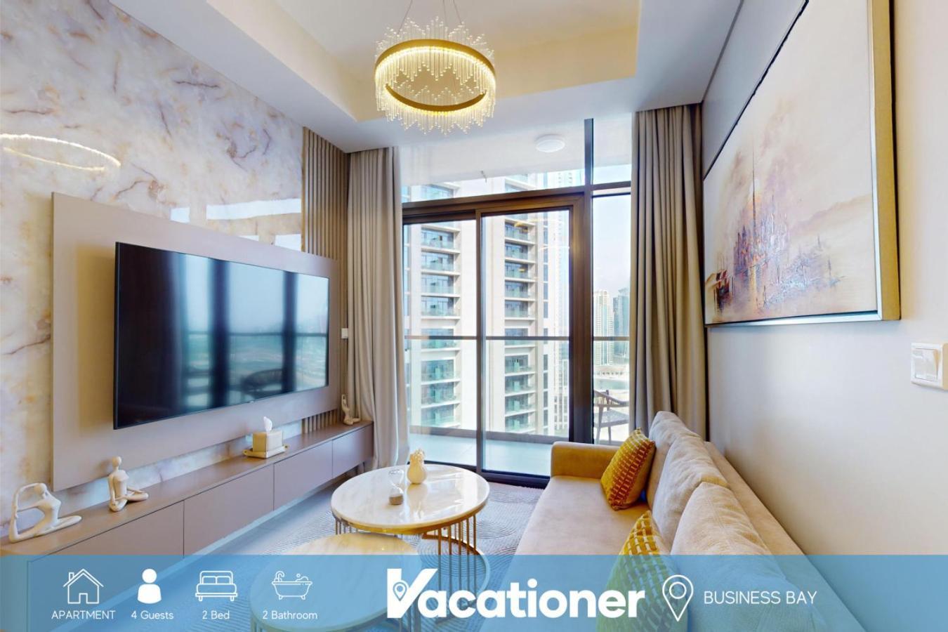 Aykon - Classy Two Bedroom In Business Bay * Dubai