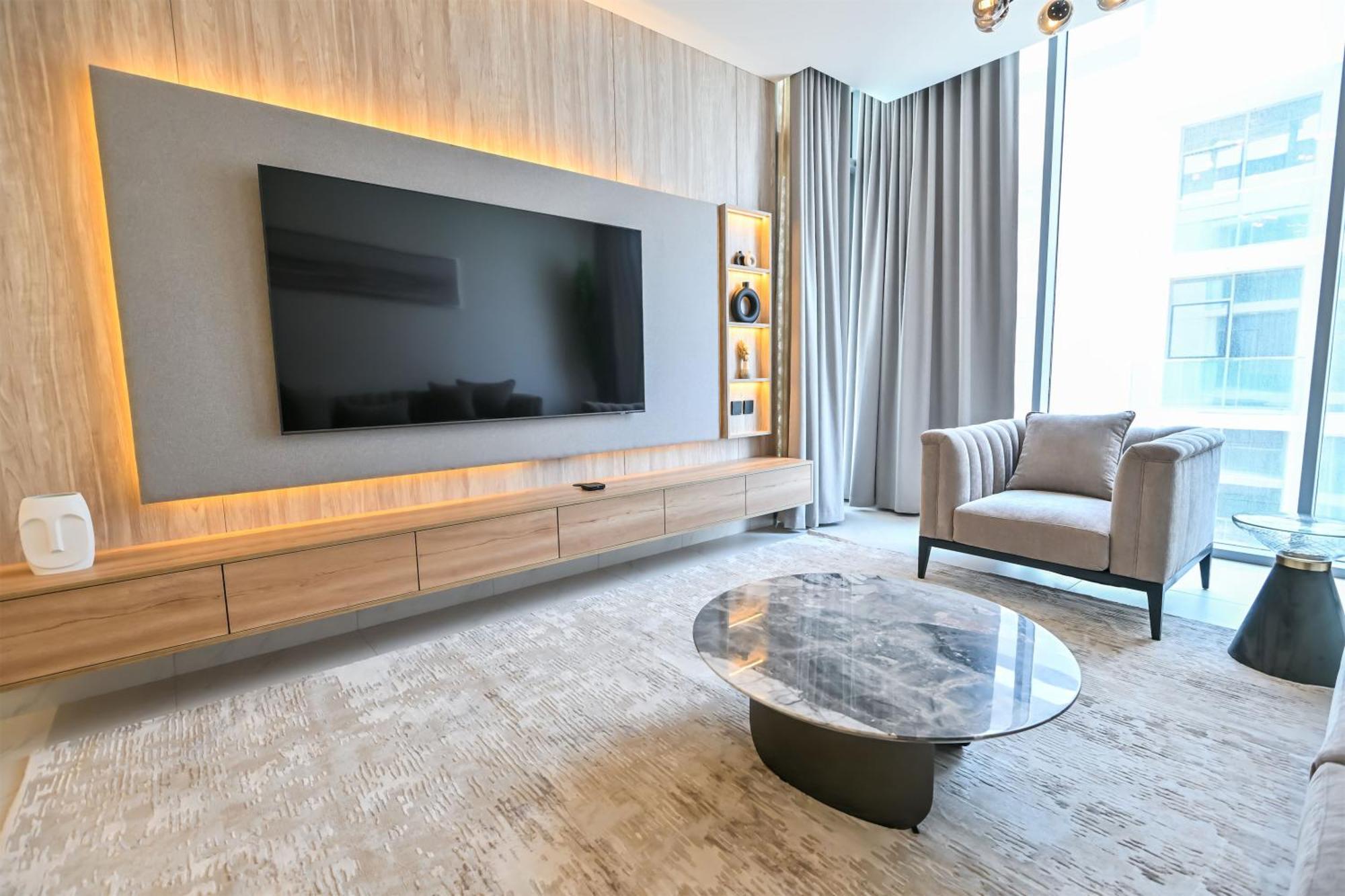 1br Close To Crystal Lagoon In District One Meydan Dubai