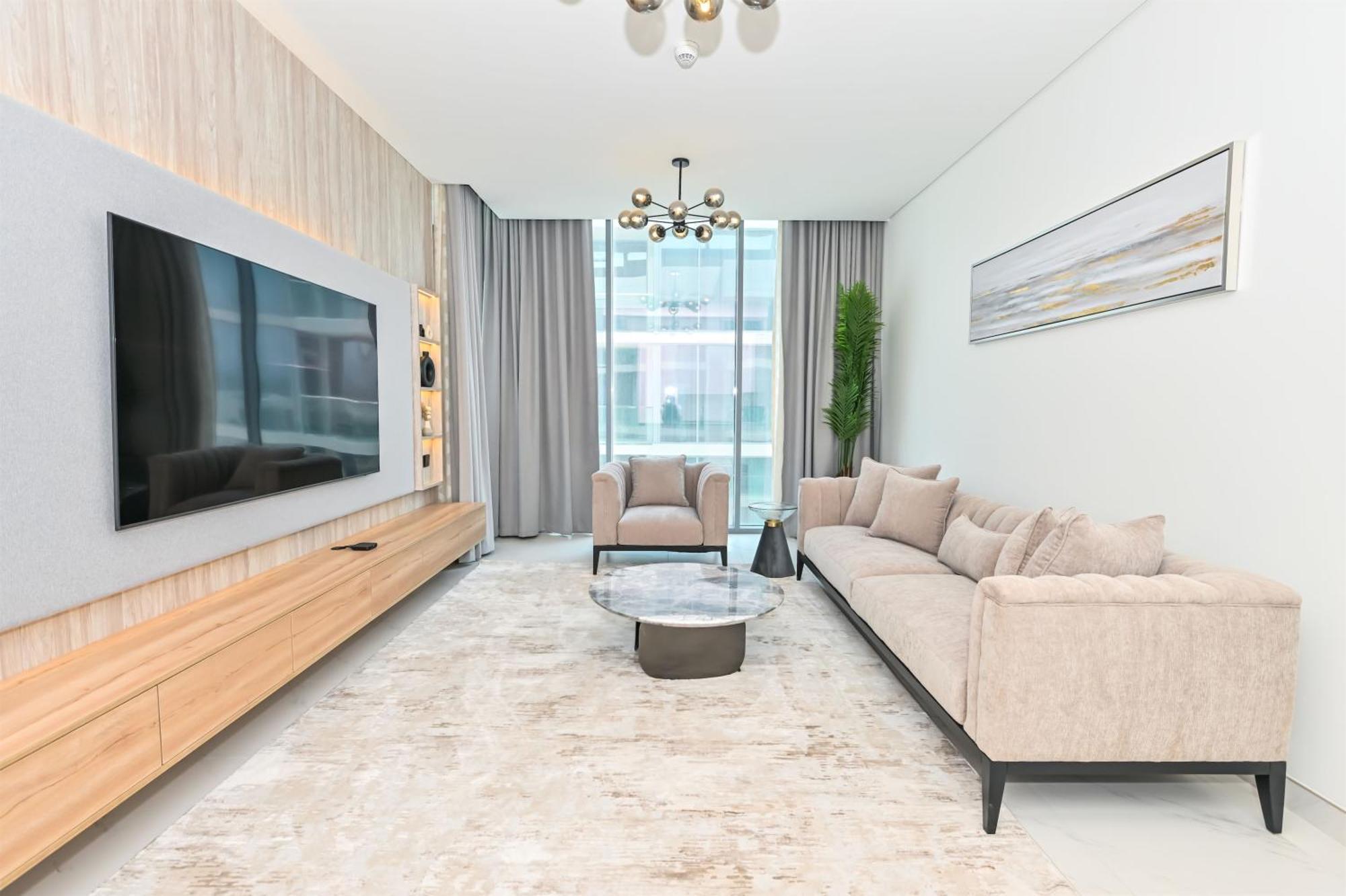 1br Close To Crystal Lagoon In District One Meydan Apartment *