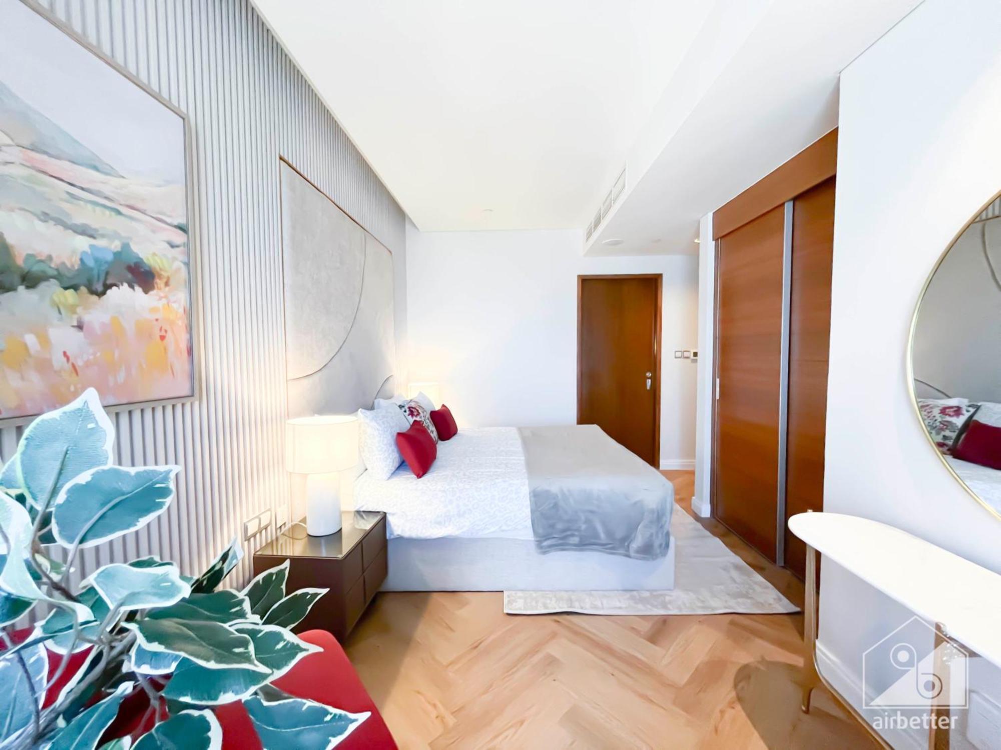 Mall Luxury 1bedroom Balcony View Apartment *