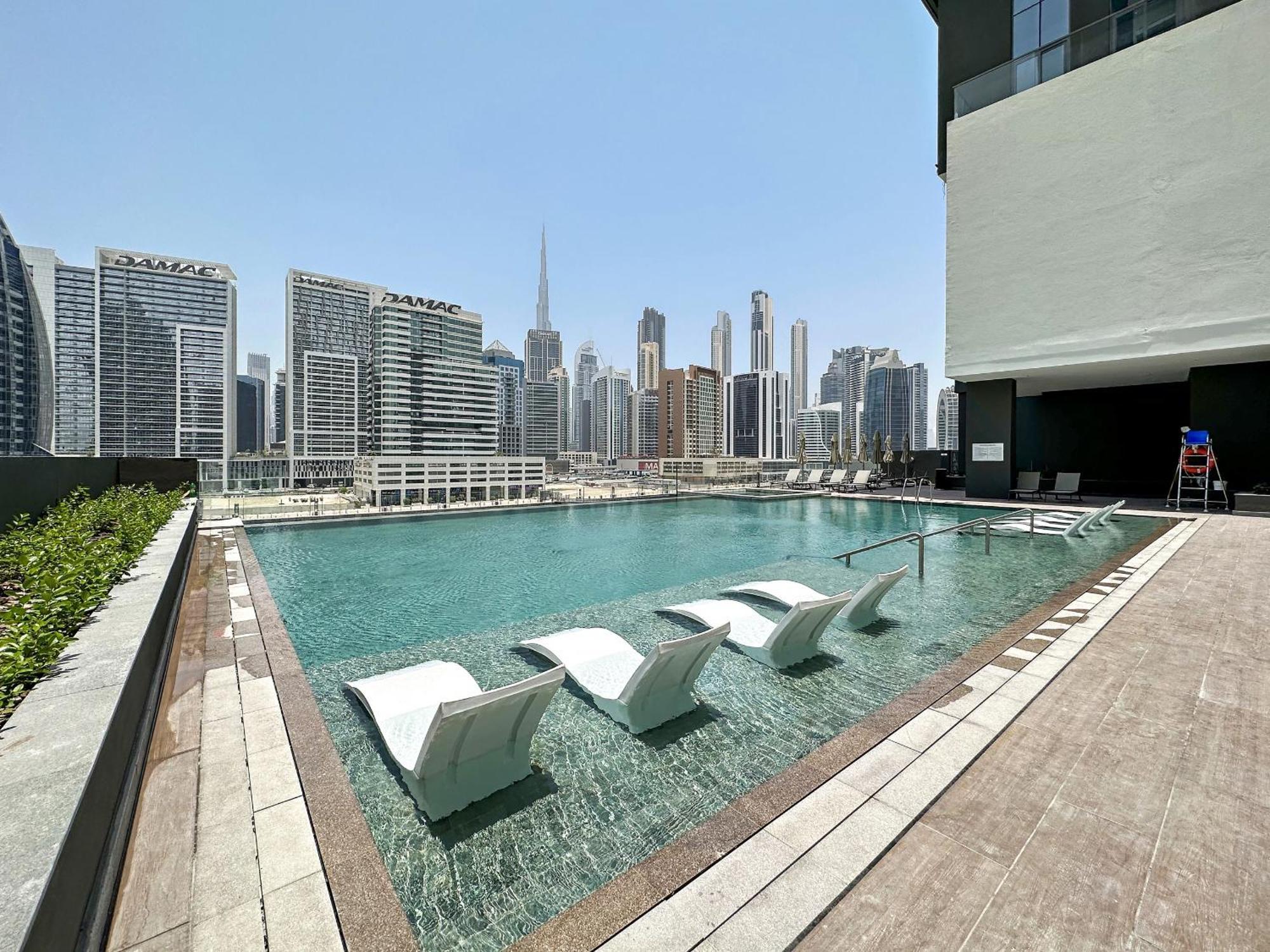 Apartment Vayk - Fresh & Trendy In Business Bay Dubai