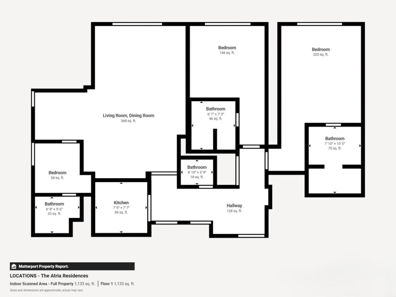The Atria Residences - Luxurious Two Bedroom *