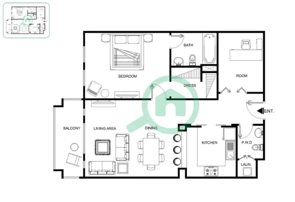 Luxury Living In The Heart Of - Next To Mall And Fountains - Stunning Full Burj Khalifa View * Dubai