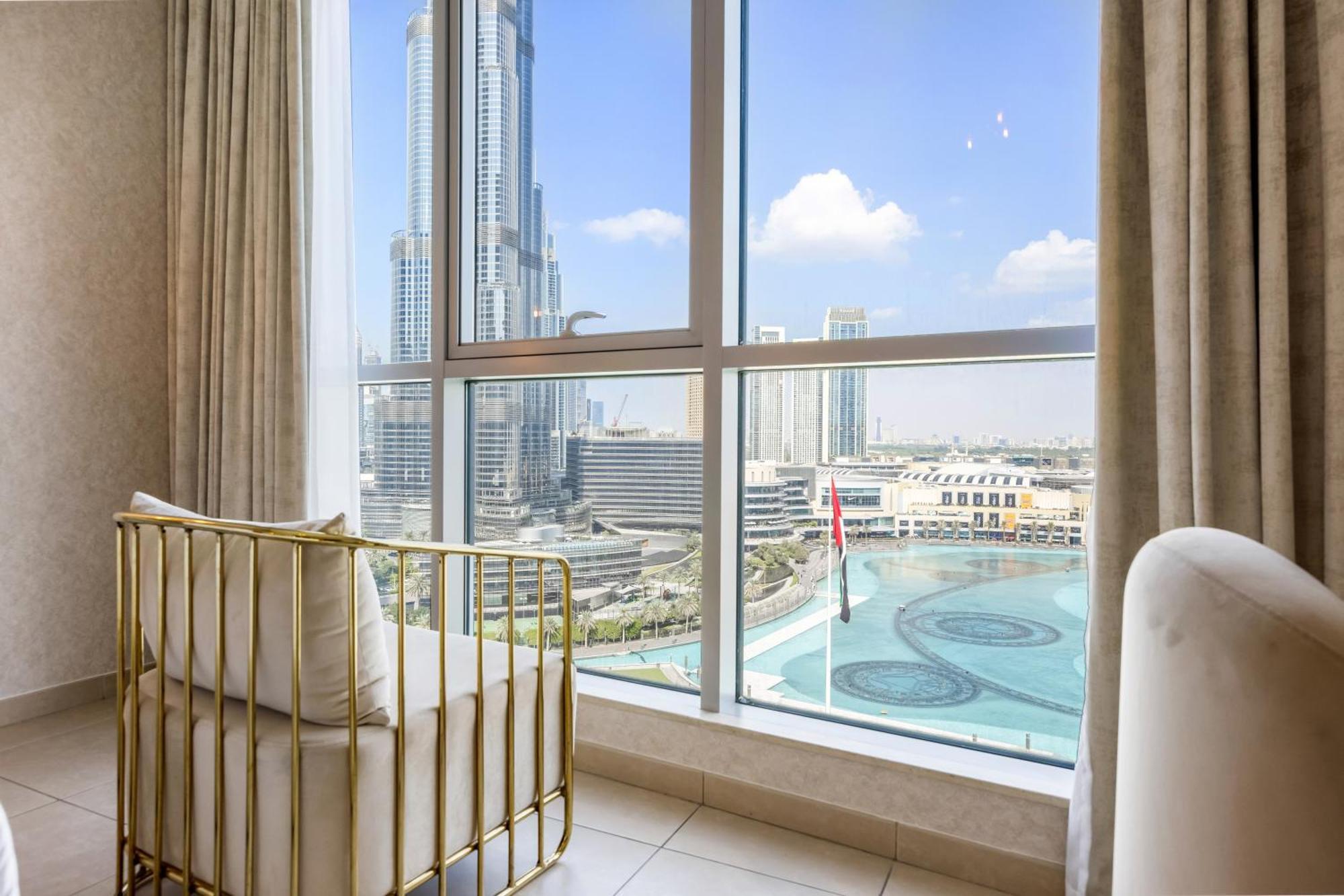 Durrani Homes - Lavish 3br Besides Burj Khalifa And Fountain View Apartment Dubai