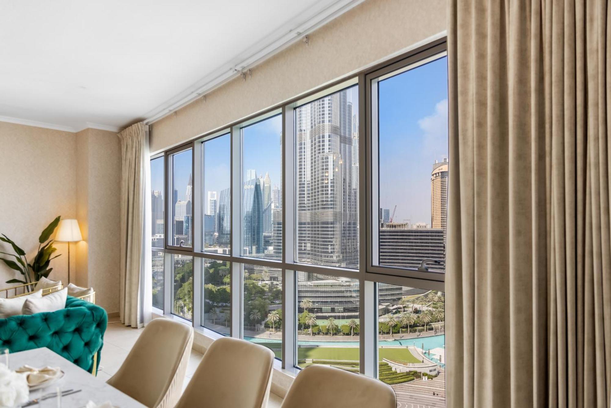 Apartment Durrani Homes - Lavish 3br Besides Burj Khalifa And Fountain View *
