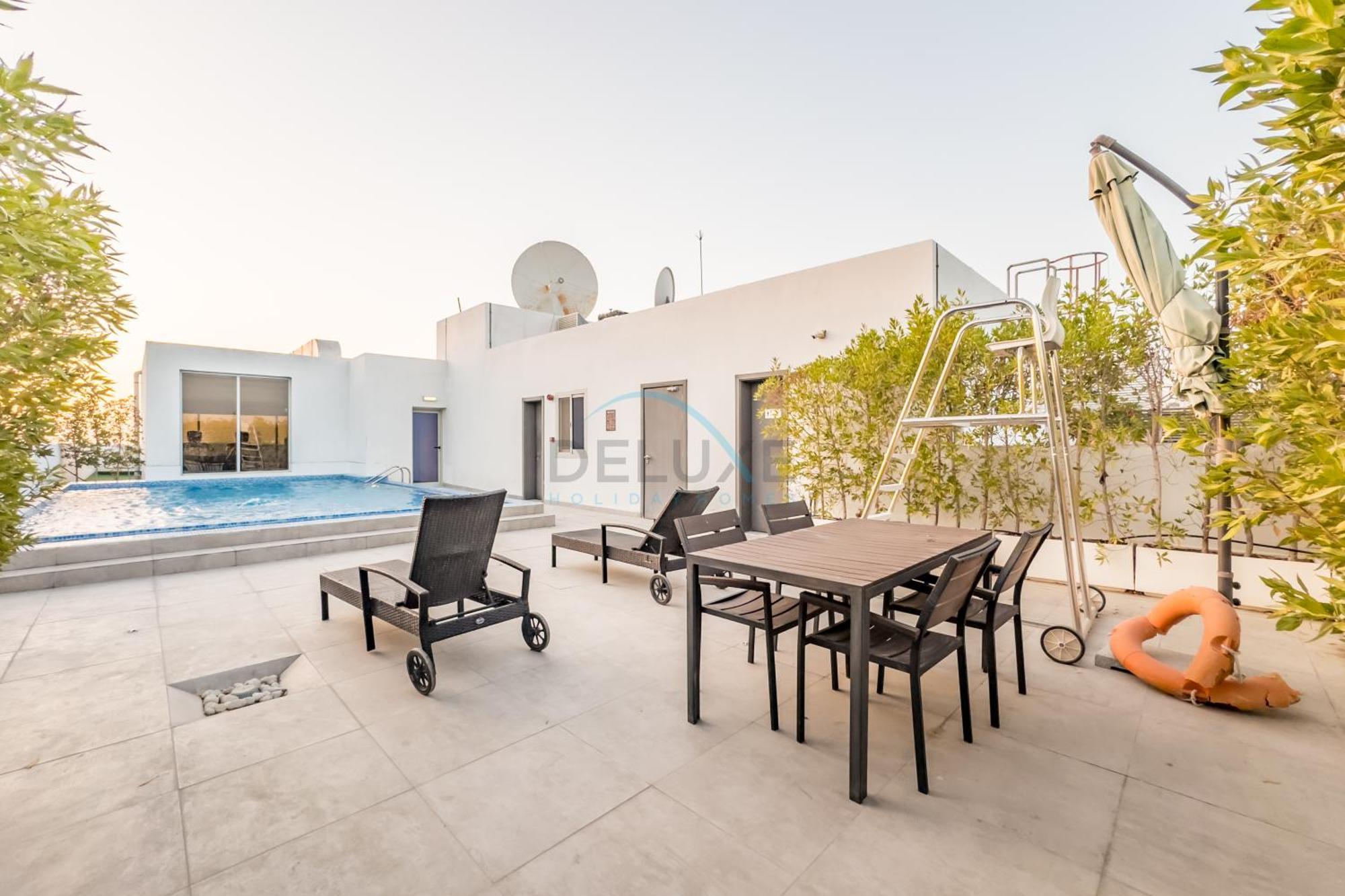 Apartment View 1br With Private Balcony Near Golf Clubs, Centurion Onyx, Nad Al Sheba By Deluxe Homes Dubai