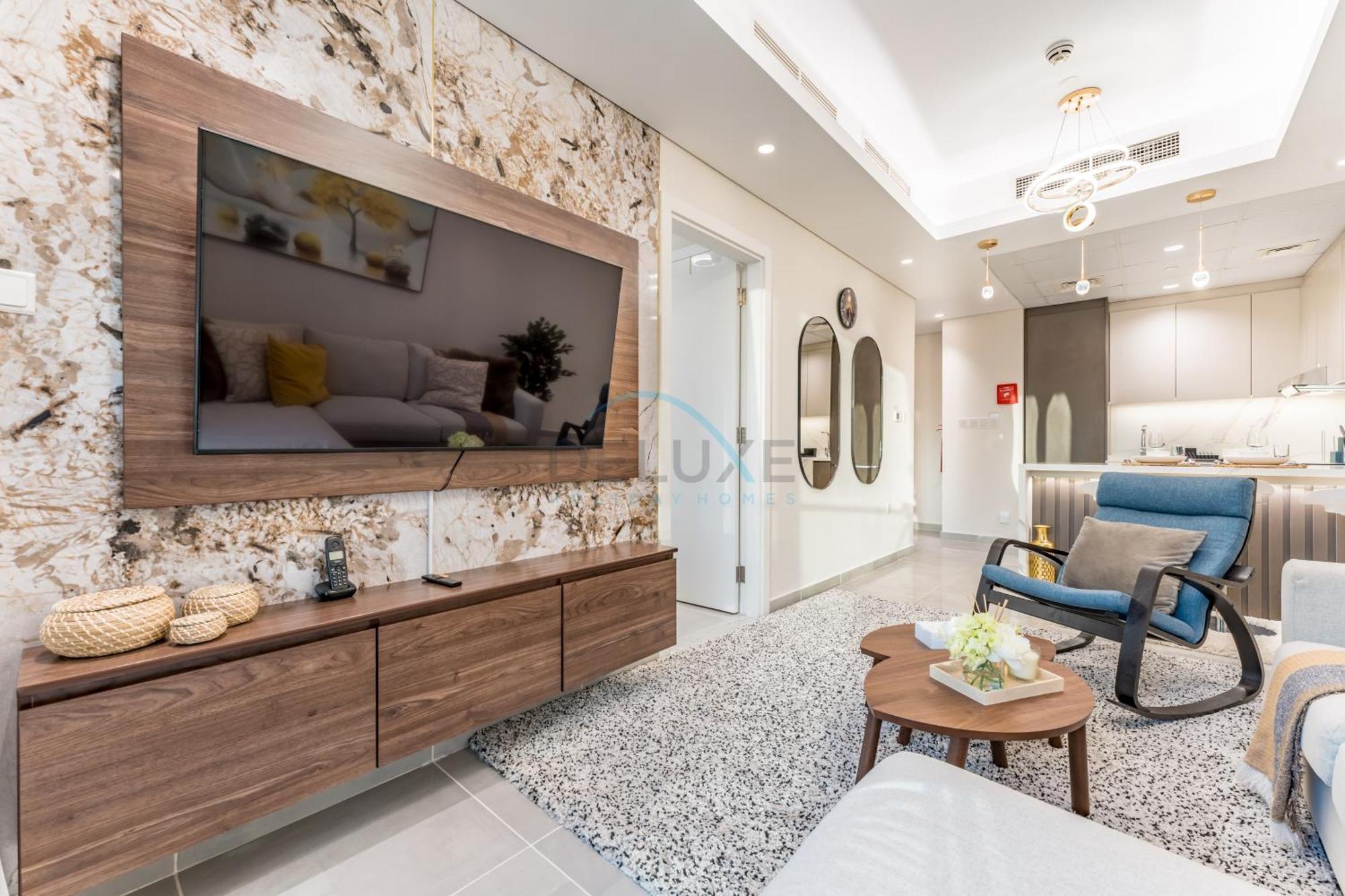 View 1br With Private Balcony Near Golf Clubs, Centurion Onyx, Nad Al Sheba By Deluxe Homes