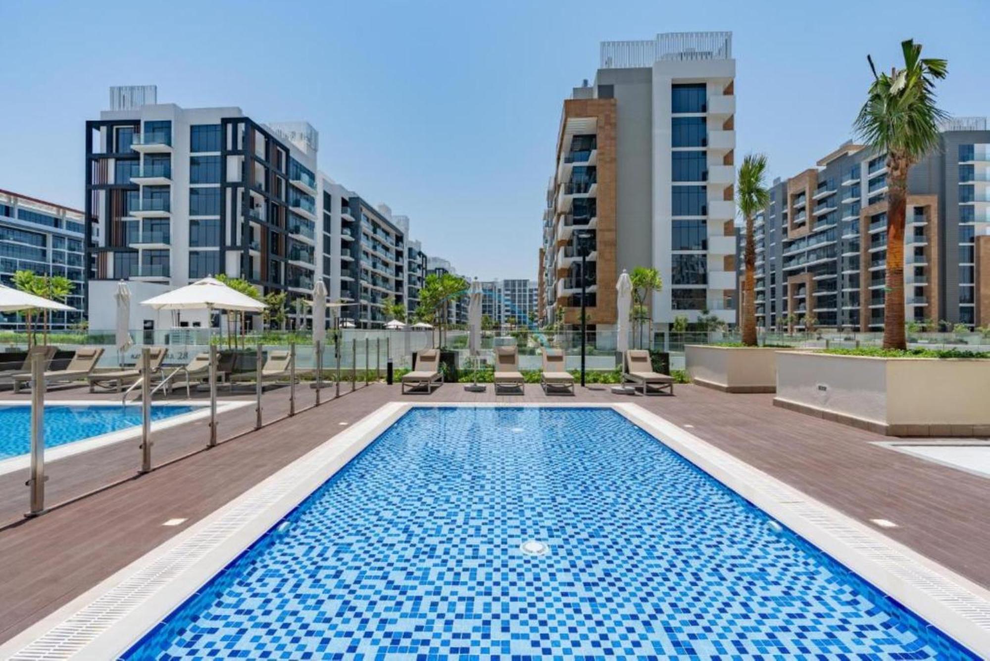 Community View With Balcony, Azizi Riviera 24, Al Merkadh By Deluxe Homes *