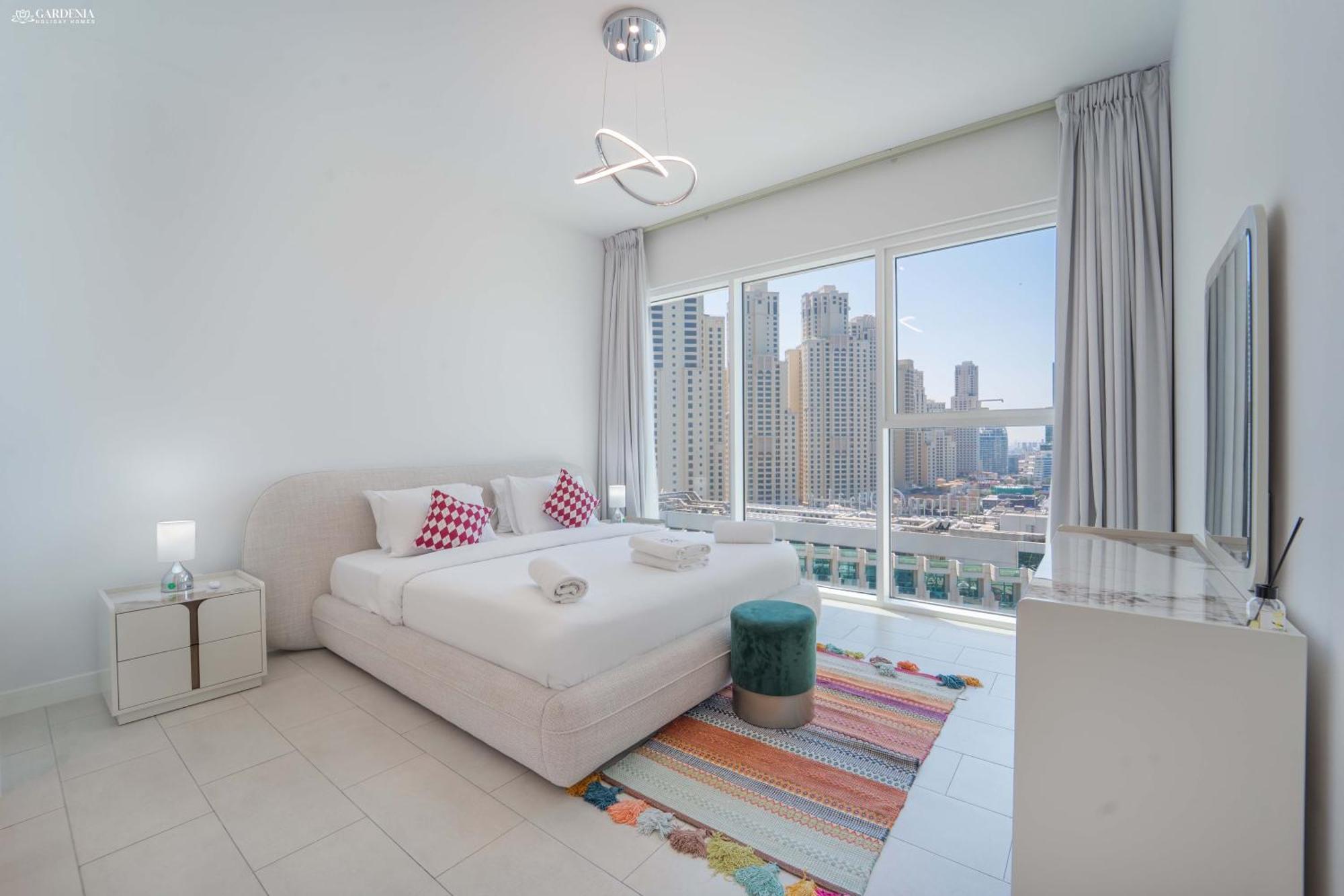 Jbr - Private Access Full Sea View At La-vie By Gardenia Apartment