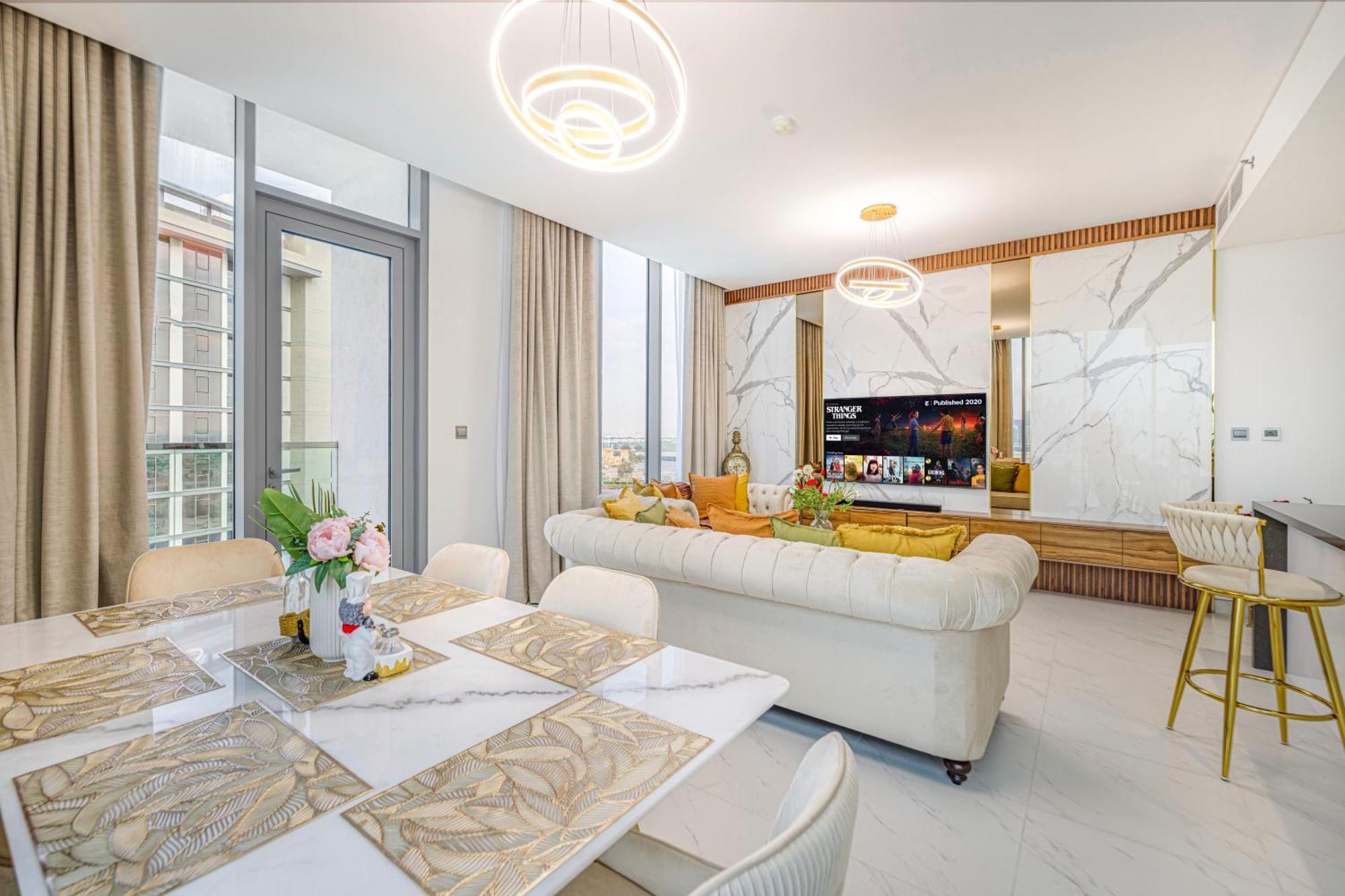 Luxury 2 Bedroom Plus Kids Room Burj Khalifa View Apartment Dubai