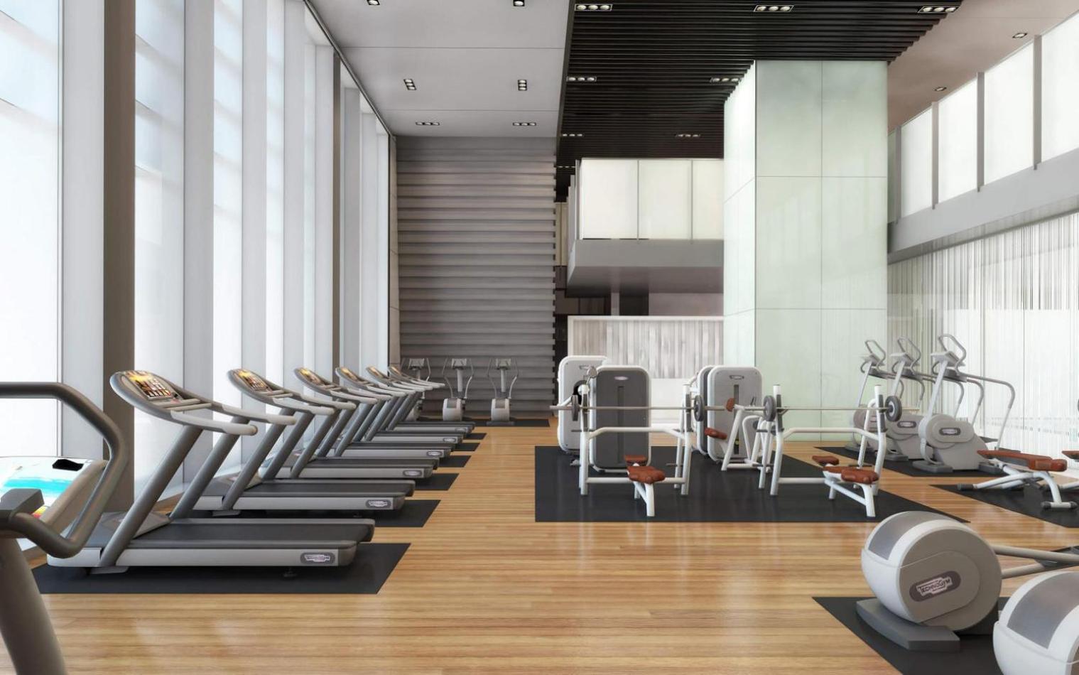 Blueground Index Tower View Pool Gym Dxb-1240 *