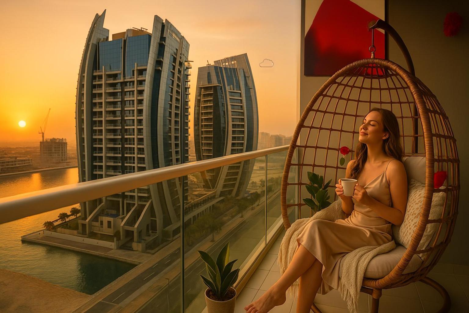 Keyrock Living - 1br At Reva With View *