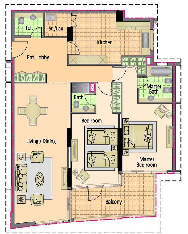 Nojoum Llc Aparthotel Dubai